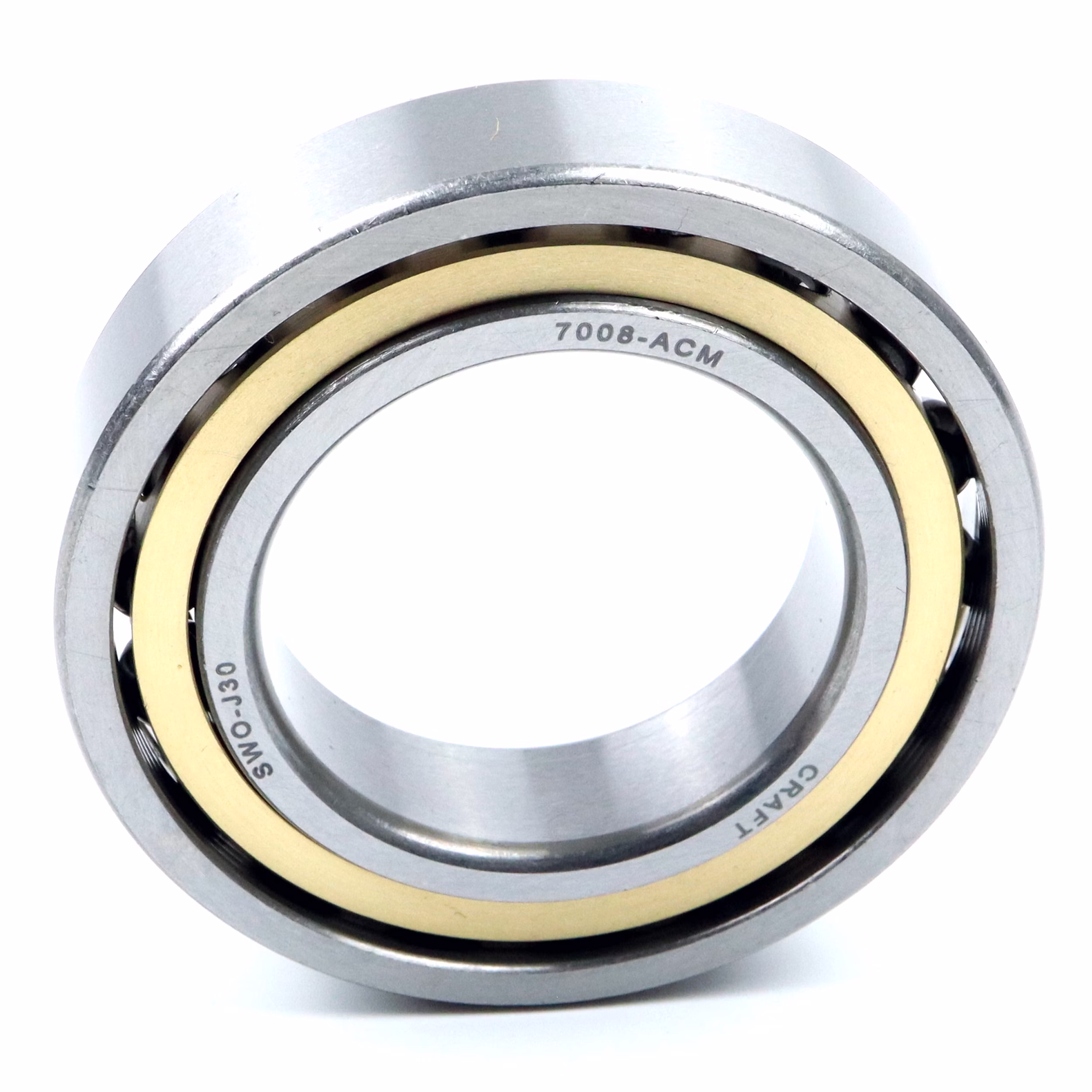 Rodamiento de bolas de contacto angular 7008 ACM 40x68x15mm, DIN 628, doble hilera, baja fricción, rodamiento sellado para cargas radiales y axiales, ideal para aplicaciones industriales y de automoción. PP100163 Descubra el rodamiento de bolas de contacto angular 3205 2RS de Parts and Parts, un rodamiento de doble hilera de alto rendimiento diseñado para una rotación suave y máxima durabilidad. Ideal para máquinas CNC, motores eléctricos, bombas de agua y más, ofr