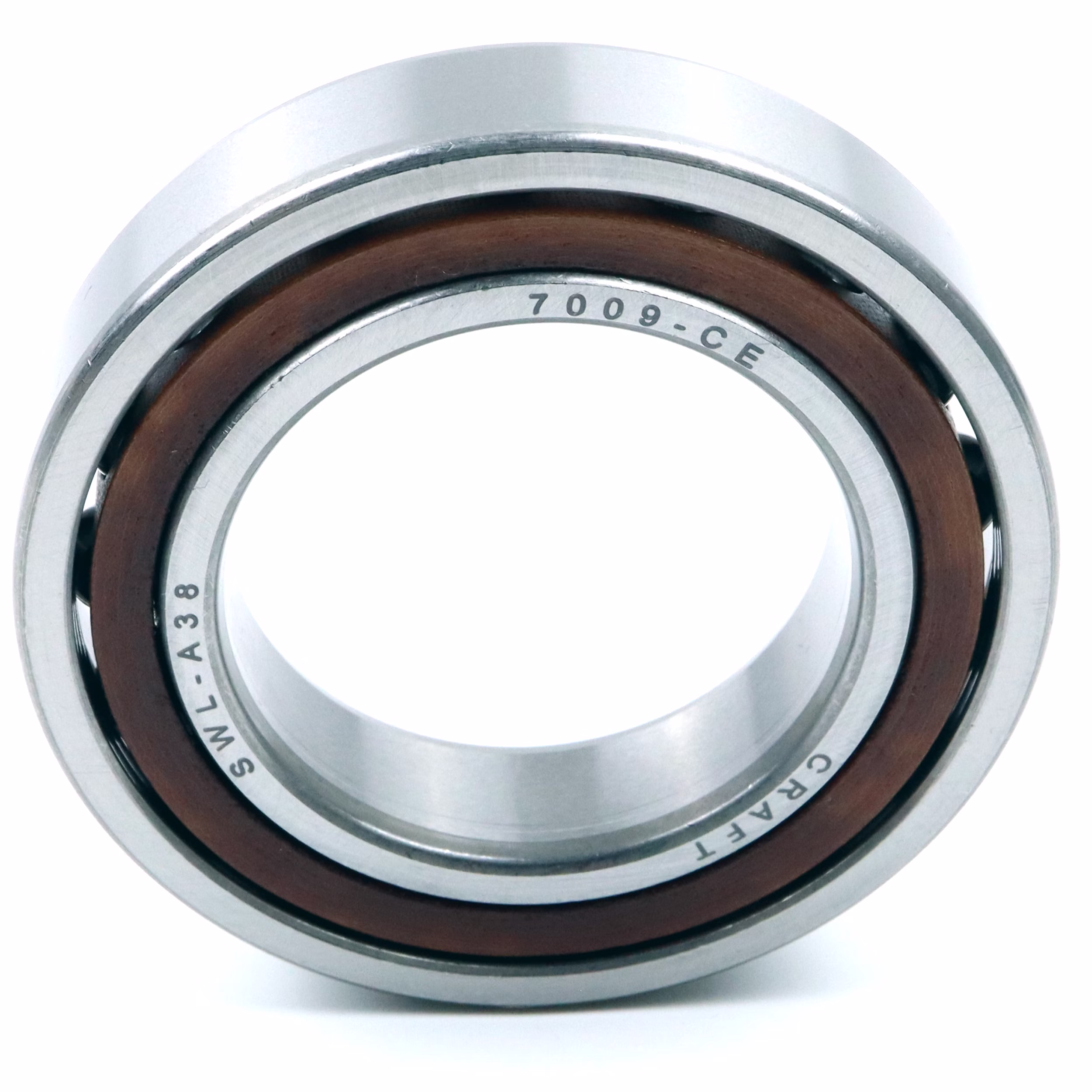 Rodamiento de bolas de contacto angular 7009 CE 45x75x16mm, DIN 628, doble hilera, baja fricción, rodamiento sellado para cargas radiales y axiales, ideal para aplicaciones industriales y de automoción. PP100165 Descubra el rodamiento de bolas de contacto angular 3205 2RS de Parts and Parts, un rodamiento de doble hilera de alto rendimiento diseñado para una rotación suave y máxima durabilidad. Ideal para máquinas CNC, motores eléctricos, bombas de agua y más, ofr