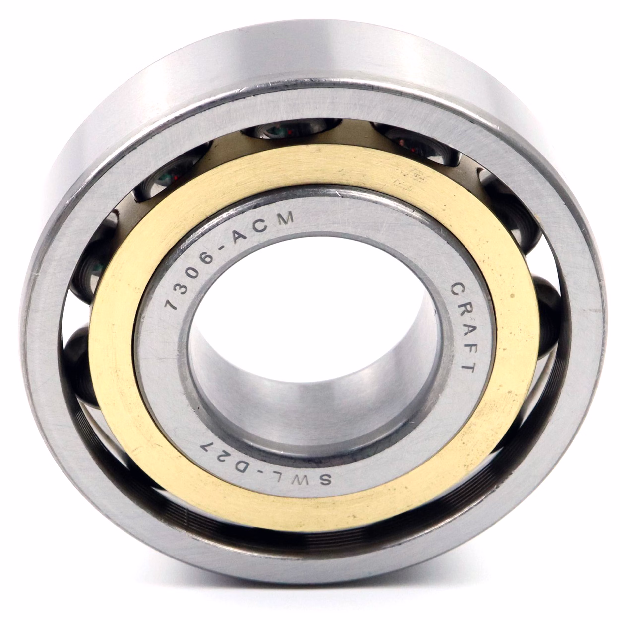 Cuscinetto a sfere a contatto obliquo 7306 ACM 30x72x19mm, DIN 628, a due corone, a basso attrito, sigillato per carichi radiali e assiali, ideale per applicazioni industriali e automotive PP100170 Scoprite il cuscinetto a sfere a contatto obliquo 3205 2RS di Parts and Parts, un cuscinetto a doppia fila ad alte prestazioni progettato per garantire una rotazione fluida e la massima durata. Ideale per macchine CNC, motori elettrici, pompe dell'acqua e