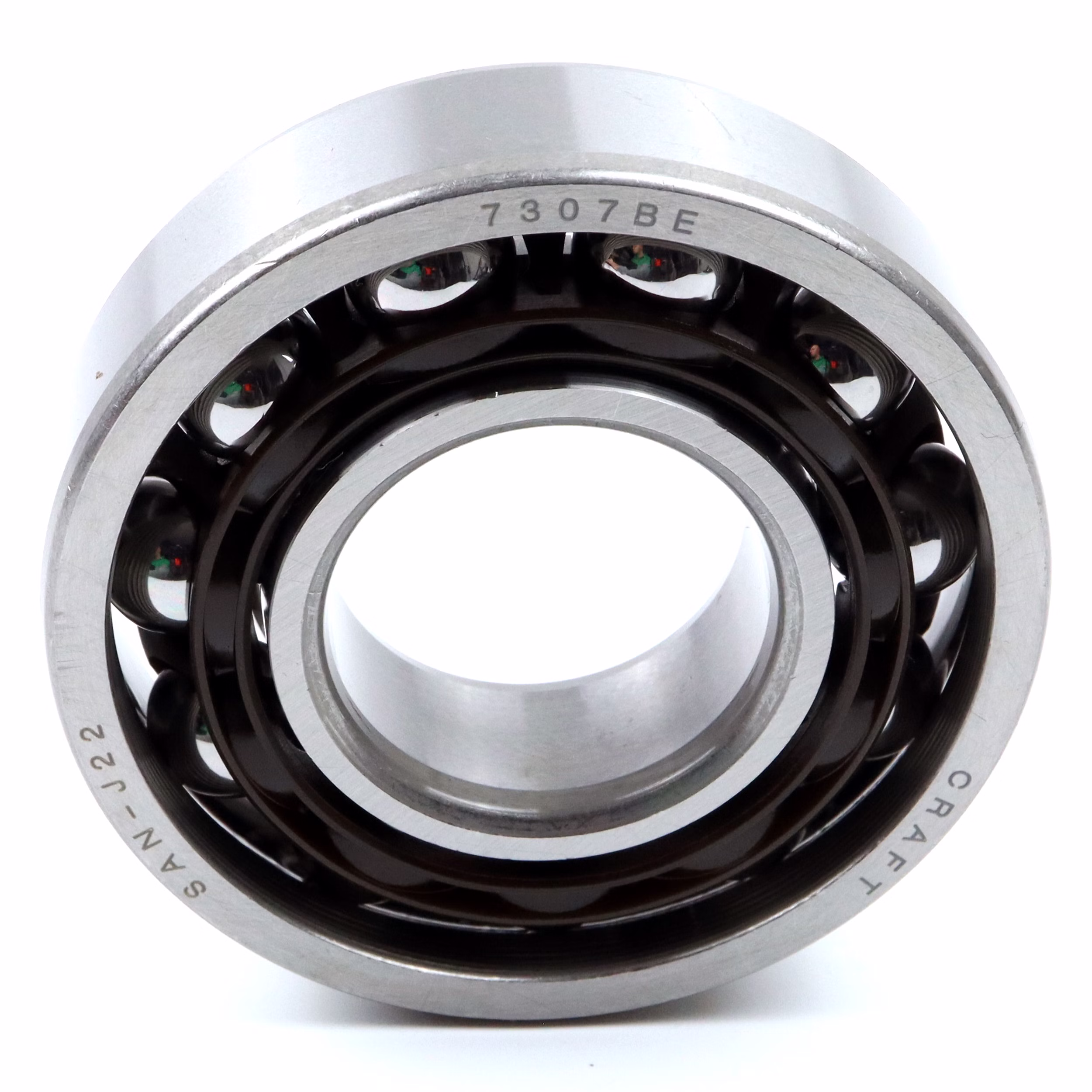 Angular contact ball bearing 7307 BE 35x80x21mm, DIN 628, double row, low friction, sealed bearing for radial & axial loads, ideal for industrial & automotive applications PP100172 Discover the Parts and Parts angular contact ball bearing 3205 2RS, a high performance double row bearing designed for smooth rotation and maximum durability. Ideal for CNC machines, electric motors, water pumps and more, it offers high radial and axial lo