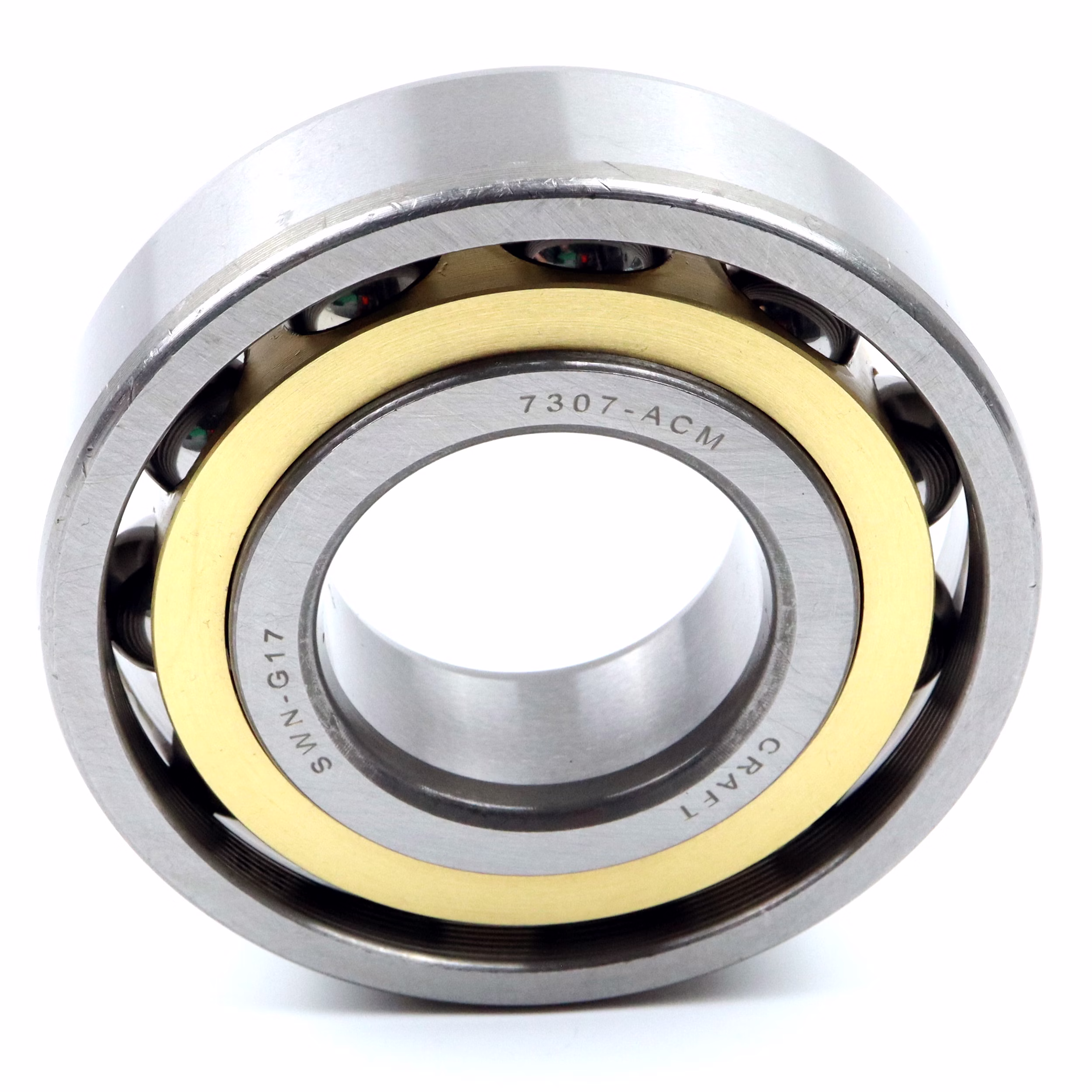Angular contact ball bearing 7307 ACM 35x80x21mm, DIN 628, double row, low friction, sealed bearing for radial & axial loads, ideal for industrial & automotive applications PP100173 Discover the Parts and Parts angular contact ball bearing 3205 2RS, a high performance double row bearing designed for smooth rotation and maximum durability. Ideal for CNC machines, electric motors, water pumps and more, it offers high radial and axial lo