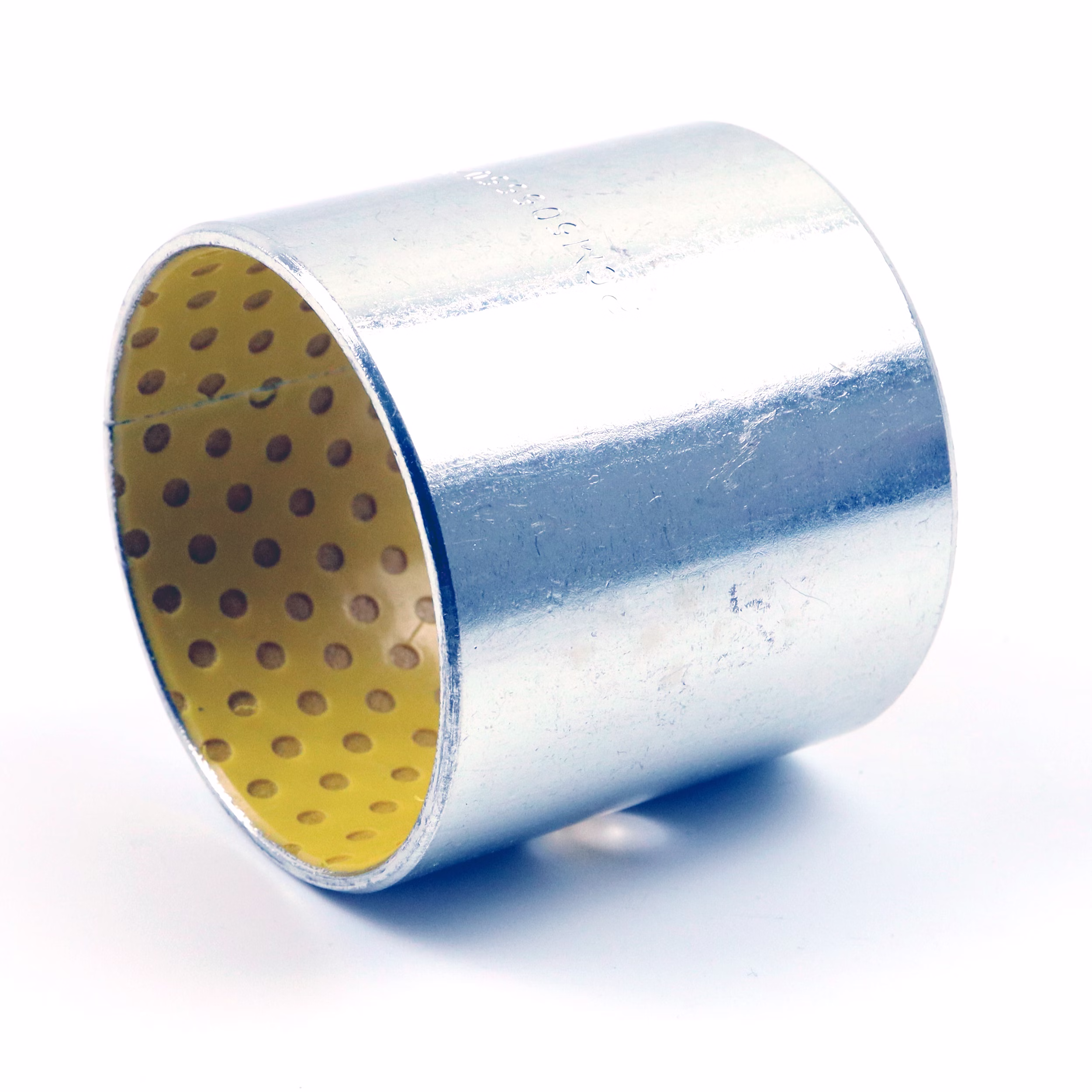 Cojinete liso PCM505550-M 50x55x50 mm, DIN ISO 3547, cojinete liso de bajo mantenimiento, cojinete de eje de baja fricción, fácil de montar a presión, ideal para máquinas y conjuntos de engranajes PP260011 Cojinetes de fricción duraderos (DIN ISO 3547) para un apoyo del eje de baja fricción y sin mantenimiento. Fácil montaje a presión, amortiguación de vibraciones, ideal para maquinaria industrial.