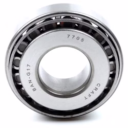 Tapered roller bearing 7705 28x67x20.5mm, heavy-duty precision bearing for axial & radial loads, DIN 720 ISO 355, durable & heat-resistant for industrial & automotive applications PP070087 Discover the heavy-duty tapered roller bearing DIN 720 ISO 355 for industrial and automotive applications. With conical rolling elements, it offers high strength, low friction and a long service life. Ideal for high radial and axial loads, temperature resi