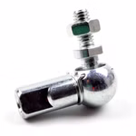 Rod end AS10 10x23.5x25mm, standardized DIN ISO 12240-4, DIN 648, ready-to-install, high-quality fastening element for smooth movements PP220034 Discover the Parts and Parts rod end, a high-quality, ready-to-install fastener according to DIN ISO 12240-4, ideal for hydraulic cylinders, automotive dampers and many industrial applications. With a durable, self-lubricating design, it ensures smooth and