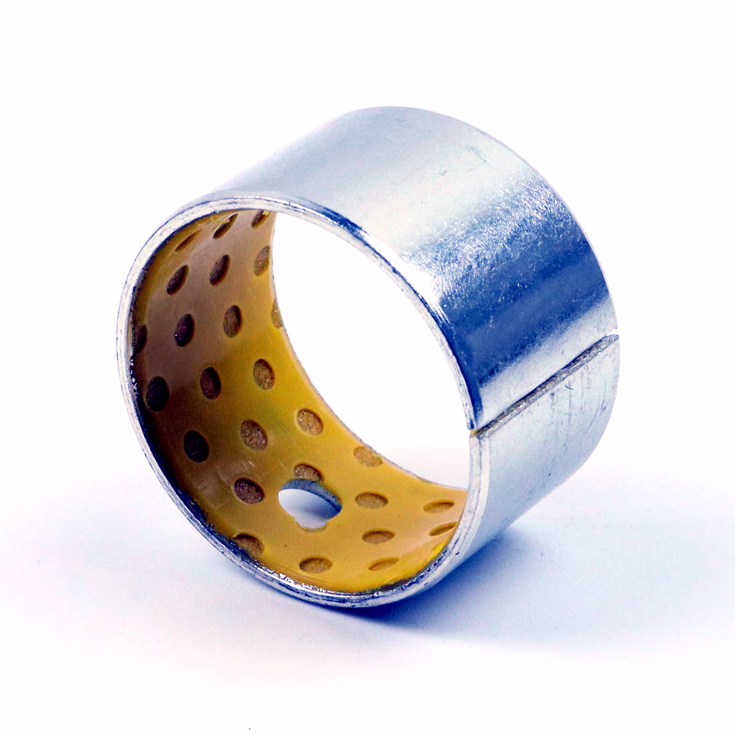 Cojinete liso PCM303420-M 30x34x20 mm, DIN ISO 3547, cojinete liso de bajo mantenimiento, cojinete de eje de baja fricción, fácil de montar a presión, ideal para máquinas y conjuntos de engranajes PP260016 Cojinetes de fricción duraderos (DIN ISO 3547) para un apoyo del eje de baja fricción y sin mantenimiento. Fácil montaje a presión, amortiguación de vibraciones, ideal para maquinaria industrial.