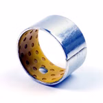 Cojinetes de fricción duraderos (DIN ISO 3547) para un apoyo del eje de baja fricción y sin mantenimiento. Fácil montaje a presión, amortiguación de vibraciones, ideal para maquinaria industrial.