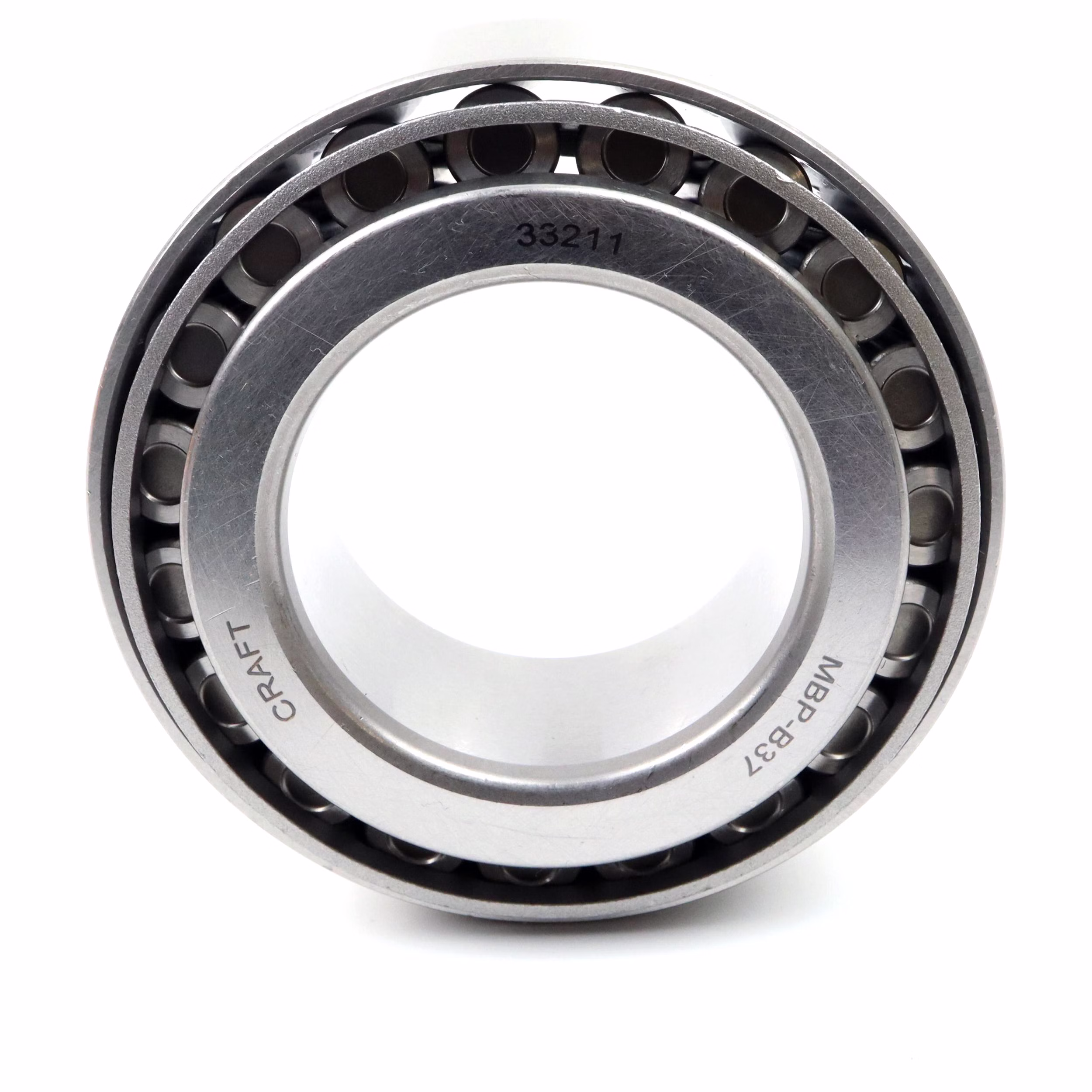 Cuscinetto a rulli conici 33211 55x100x35mm, cuscinetto di precisione per carichi assiali e radiali, DIN 720 ISO 355, durevole e resistente al calore per applicazioni industriali e automobilistiche. PP070090 Scoprite il cuscinetto a rulli conici per impieghi gravosi DIN 720 ISO 355 per applicazioni industriali e automobilistiche. Grazie ai corpi volventi conici, offre elevata resistenza, basso attrito e lunga durata. Ideale per carichi radiali e assiali elevat