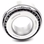 Kegelrollenlager HM88649/HM88610 34,925x72,233x25,4mm, hochbelastbares Präzisionslager für Axial- & Radialbelastungen, DIN 720 ISO 355, langlebig & hitzebeständig PP070093 Entdecken Sie das hochbelastbare Kegelrollenlager DIN 720 ISO 355 für Industrie- und Automobilanwendungen. Mit konischen Wälzkörpern bietet es hohe Festigkeit, geringe Reibung und eine lange Lebensdauer. Ideal für hohe Radial- und Axialbelastungen, tempera