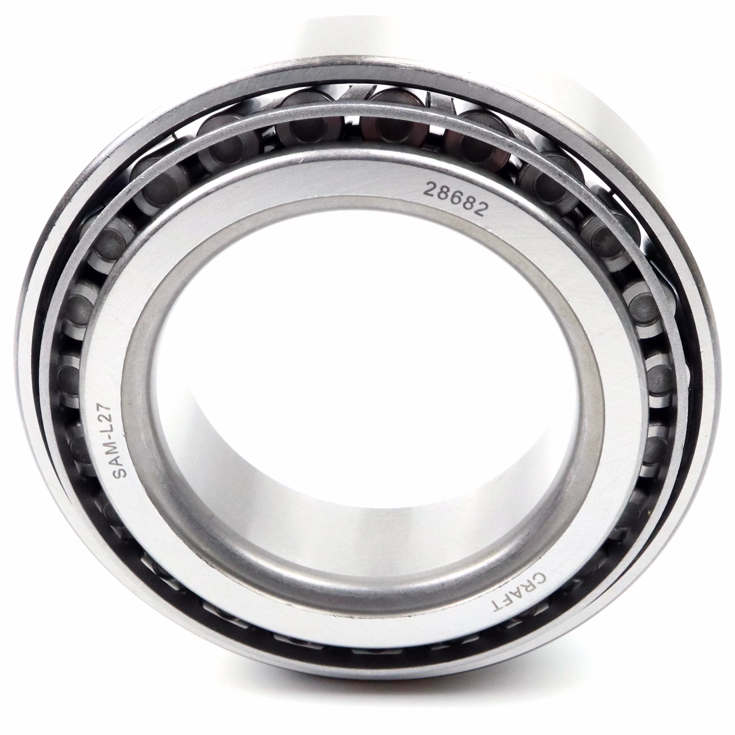 Rodamiento de rodillos cónicos 28682/28622 57,15x97,63x24,608mm, rodamiento de precisión para cargas axiales y radiales, DIN 720 ISO 355, duradero y resistente al calor PP070102 Descubra el rodamiento de rodillos cónicos para cargas pesadas DIN 720 ISO 355 para aplicaciones industriales y de automoción. Con elementos rodantes cónicos, ofrece alta resistencia, baja fricción y una larga vida útil. Ideal para elevadas cargas radiales
