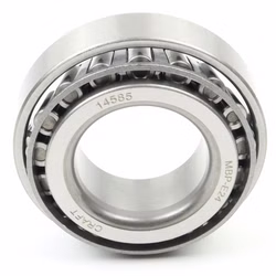 Rodamiento de rodillos cónicos 14585/14525 34.925x68.262x20.638mm, rodamiento de precisión para cargas axiales y radiales, DIN 720 ISO 355, duradero y resistente al calor PP070117 Descubra el rodamiento de rodillos cónicos para cargas pesadas DIN 720 ISO 355 para aplicaciones industriales y de automoción. Con elementos rodantes cónicos, ofrece alta resistencia, baja fricción y una larga vida útil. Ideal para elevadas cargas radiales