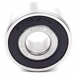 Cuscinetto a sfere a gola profonda 62302 2RS, 15x42x17mm, DIN 625 ISO 15, cuscinetto radiale ad alta velocità, a basso attrito, scorrevole, ideale per trasmissioni di veicoli e macchinari industriali PP010327 cuscinetto a sfere cuscinetto radiale macchina estrattore cuscinetto a grasso cuscinetto a sfere albero a sfere anello di tenuta disco di copertura gabbia in acciaio gomma alloggiamento stretto sciolto din 625 tabella cuscinetto volvente cuscinetto a stris