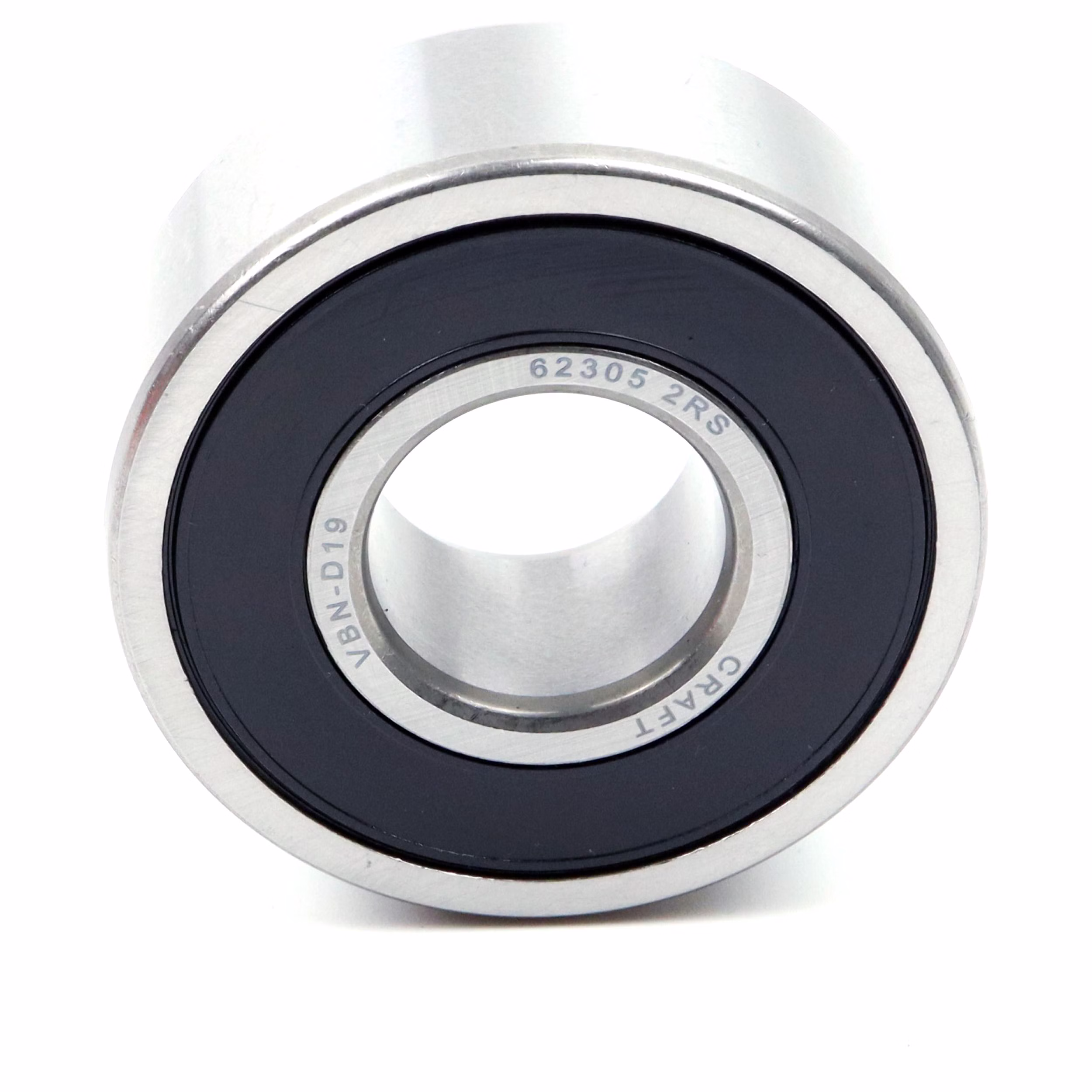 Cuscinetto a sfere a gola profonda 62305 2RS, 25x62x24mm, DIN 625 ISO 15, cuscinetto radiale ad alta velocità, a basso attrito, scorrevole, ideale per trasmissioni di veicoli e macchinari industriali PP010330 cuscinetto a sfere cuscinetto radiale macchina estrattore cuscinetto a grasso cuscinetto a sfere albero a sfere anello di tenuta disco di copertura gabbia in acciaio gomma alloggiamento stretto sciolto din 625 tabella cuscinetto volvente cuscinetto a stris