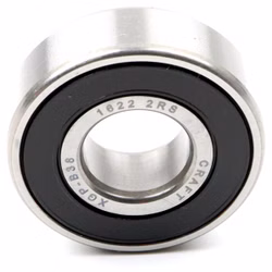 Rodamiento rígido a bolas 1622 2RS, 14,26x34,93x11,11mm, DIN 625 ISO 15, rodamiento radial de alta velocidad, baja fricción, funcionamiento suave, ideal para transmisiones de vehículos y maquinaria industrial. PP010333 rodamiento de bolas rodamiento radial extractor engrasador rodamiento rígido de bolas eje de bolas anillo obturador tapa disco caucho jaula de acero alojamiento apretado suelto din 625 tabla rodamiento cojinete de deslizamiento juego c3 c4 rodamiento de ag