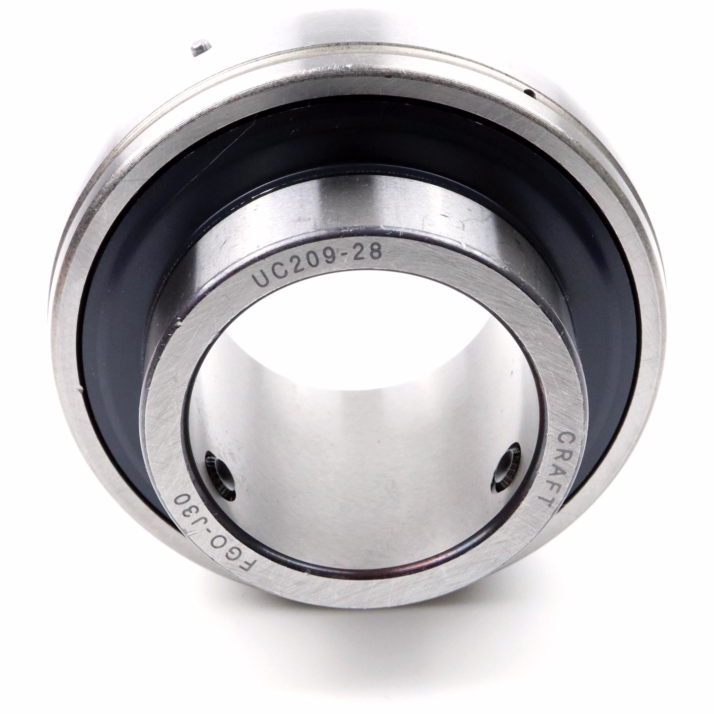 Cuscinetto radiale a sfere UC209-28 44,45x85x49,2mm, Cuscinetto radiale a sfere con viti di arresto, Cuscinetti per alloggiamento, Cuscinetto industriale a blocco cuscino, ideale per l'agricoltura e l'uso di macchinari PP200039 Scoprite il cuscinetto radiale con inserto a sfere di Parts and Parts, un cuscinetto radiale a sfere durevole che può essere facilmente montato su alberi con viti di fissaggio. Costruito secondo lo standard DIN 626-1, fornisce un supporto affidabile per i