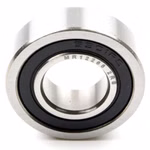 Cuscinetto a sfere a gola profonda MR12268 2RS, 12x26x8mm, DIN 625 ISO 15, cuscinetto radiale ad alta velocità, a basso attrito, scorrevole, ideale per trasmissioni di veicoli e macchinari industriali PP010340 cuscinetto a sfere cuscinetto radiale macchina estrattore cuscinetto a grasso cuscinetto a sfere albero a sfere anello di tenuta disco di copertura gabbia in acciaio gomma alloggiamento stretto sciolto din 625 tabella cuscinetto volvente cuscinetto a stris