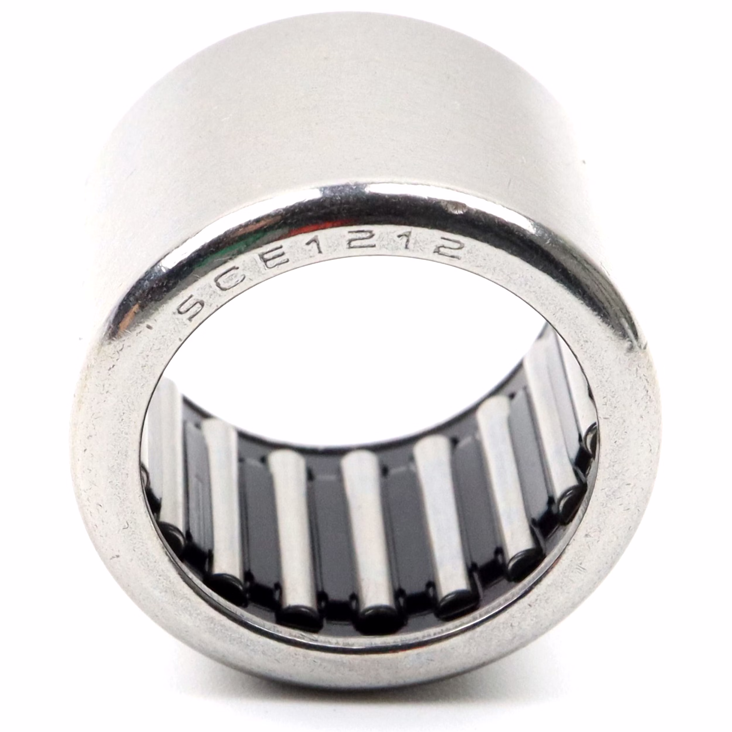 Drawn cup needle roller SCE 1212 19.05x25.4x19.05mm, high precision, high load capacity, low friction, durable needle roller bearing for automobiles, machines and mechanical devices PP060131 Needle roller sleeve SCE 1212 19.05x25.4x19.05mm DIN618 ISO 3245 Needle roller bearing buy online at partsandparts.com ✓ Large selection ✓ Low prices ✓ Express shipping Parts and Parts Needle roller sleeve SCE 1212 19.05x25.4x19.05mm, High precision, high