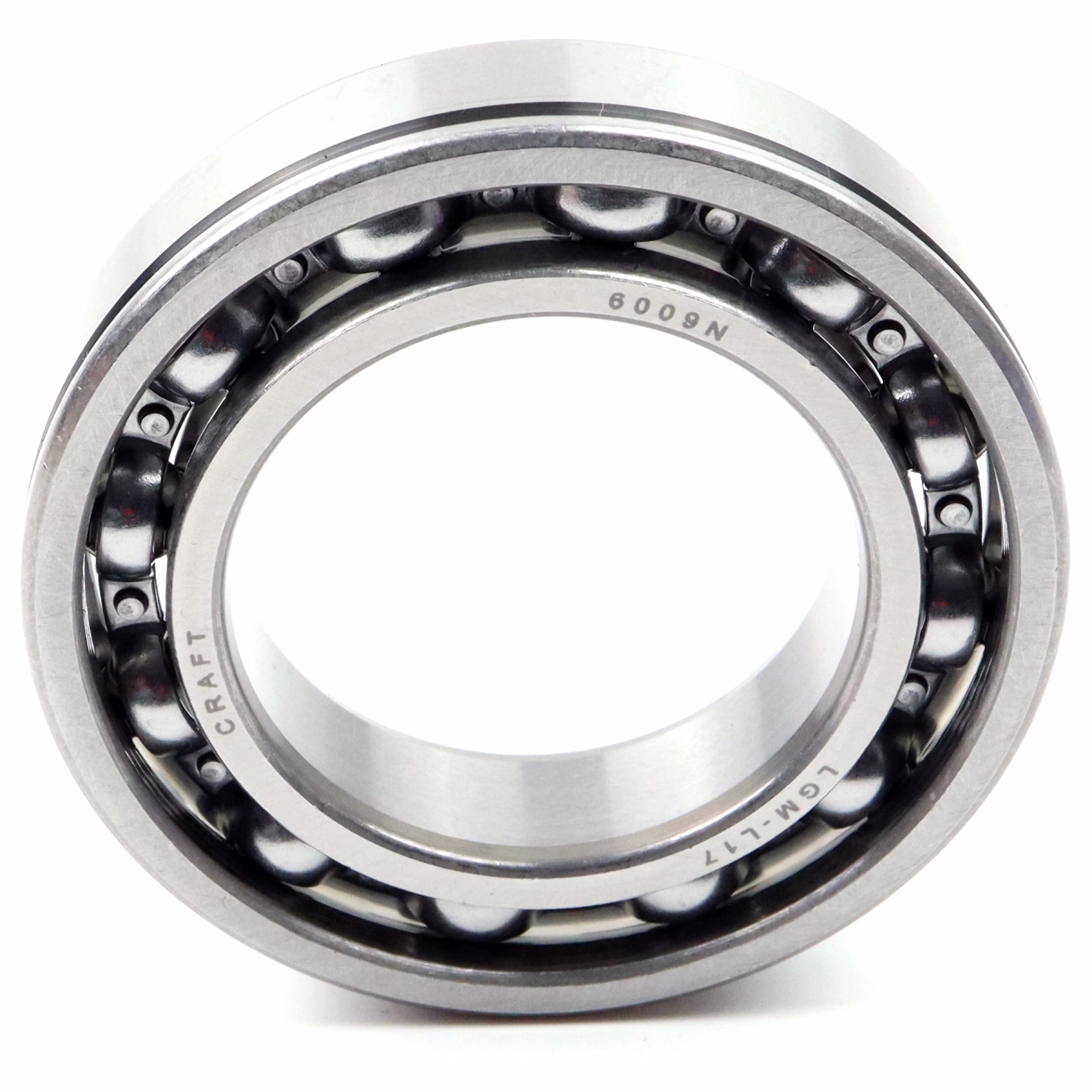 Deep groove ball bearing 6009 N, 45x75x16mm, DIN 625 ISO 15, high-speed radial bearing, low-friction, smooth-running, ideal for vehicle transmissions and industrial machinery PP010341 ball bearing radial bearing puller machine grease bearing deep groove ball bearing ball shaft sealing ring cover washer rubber steel cage housing tight loose din 625 table rolling bearing plain bearing clearance c3 c4 needle bearing needle roller and cage
