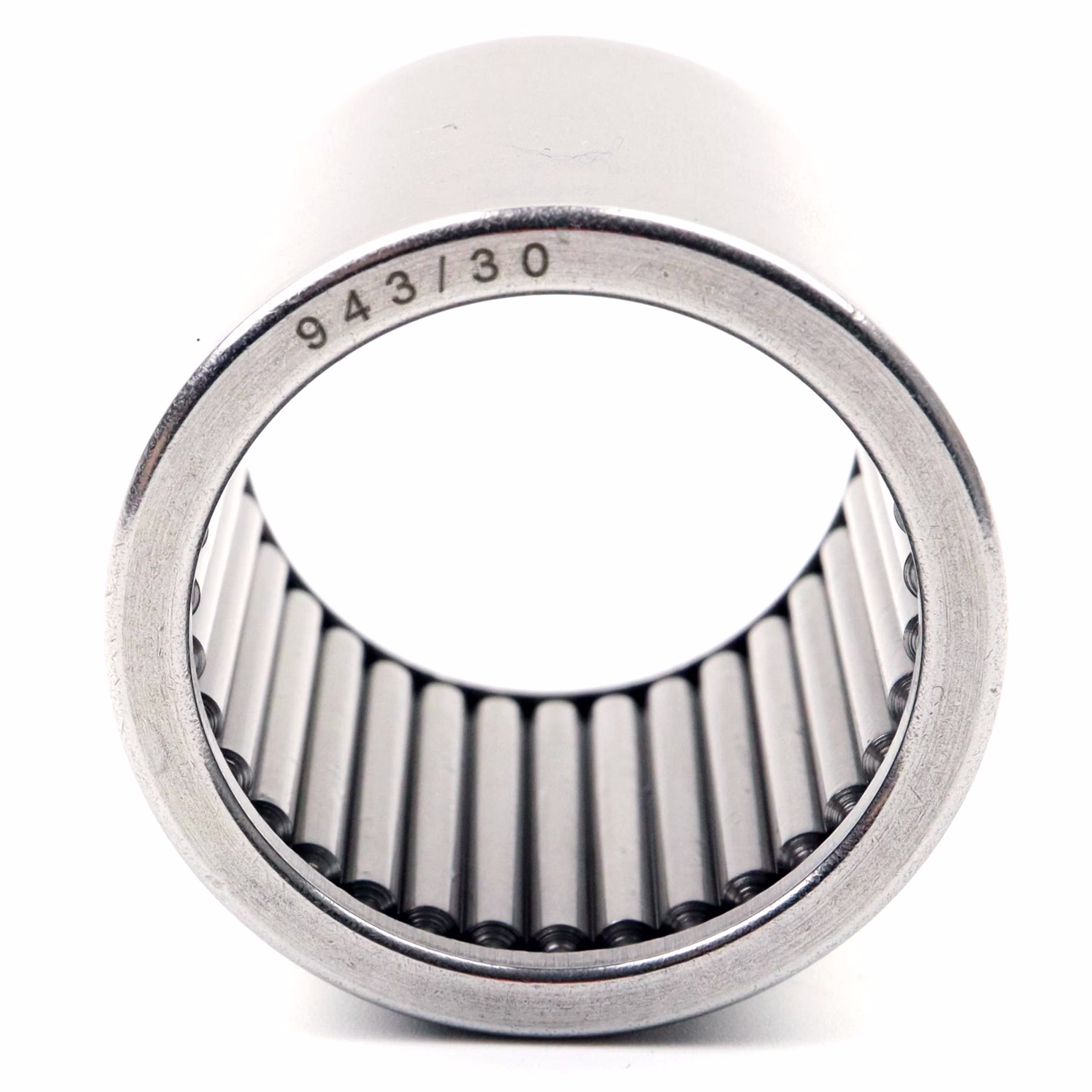 Drawn cup needle roller 943/30 30x38x32mm, high precision, high load capacity, low friction, durable needle roller bearing for automobiles, machines and mechanical devices PP060159 Needle roller sleeve 943/30 30x38x32mm DIN618 ISO 3245 Needle roller bearing buy online at partsandparts.com ✓ Large selection ✓ Low prices ✓ Express shipping Parts and Parts Needle roller sleeve 943/30 30x38x32mm, High precision, high load capacity, low f