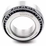 Tapered roller bearing 32005/26 26x47x15mm, heavy-duty precision bearing for axial & radial loads, DIN 720 ISO 355, durable & heat-resistant PP070127 Discover the heavy-duty tapered roller bearing DIN 720 ISO 355 for industrial and automotive applications. With conical rolling elements, it offers high strength, low friction and a long service life. Ideal for high radial and axial loads, temperature resi