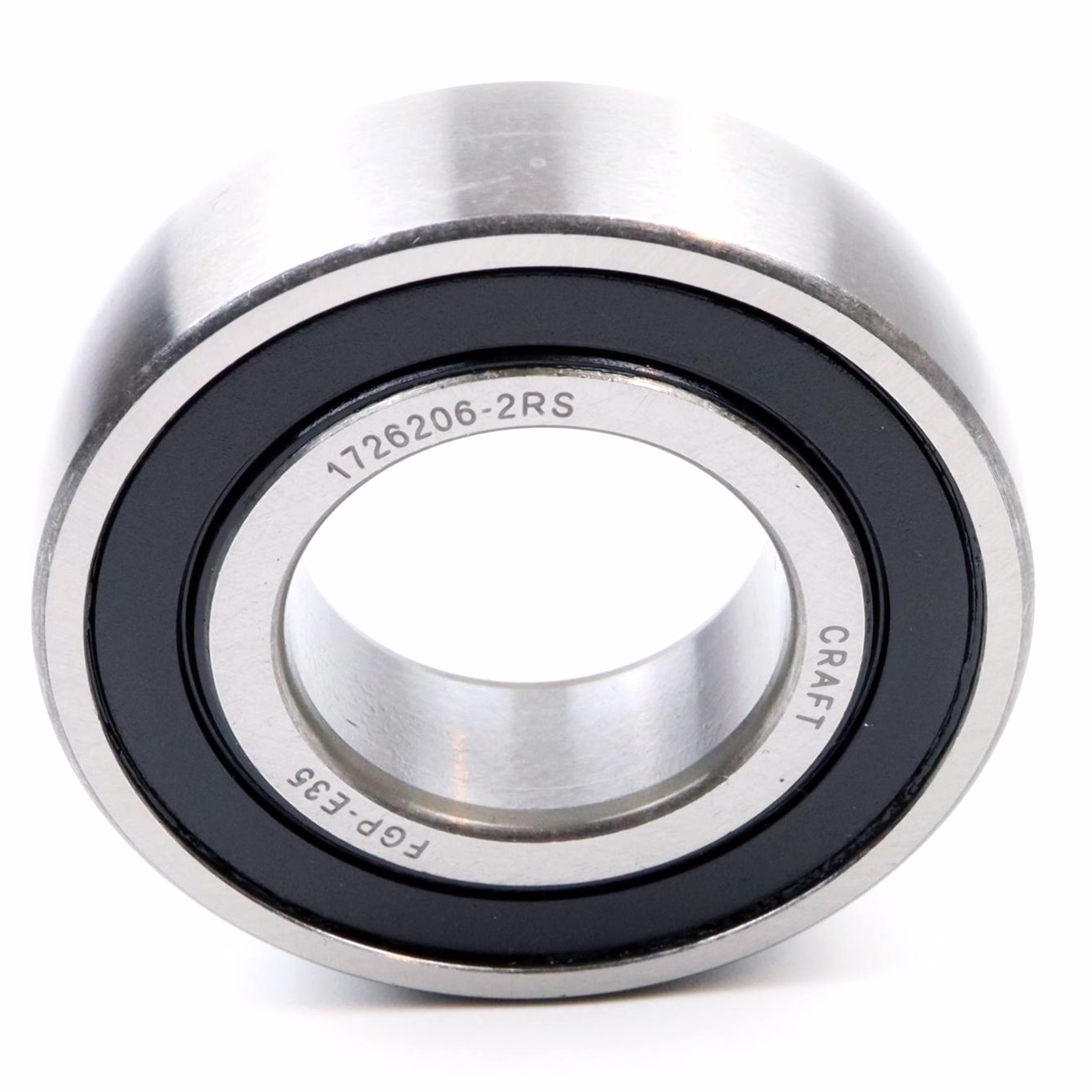 Rodamiento rígido a bolas 1726206 2RS, 30x62x16mm, DIN 625 ISO 15, rodamiento radial de alta velocidad, baja fricción, funcionamiento suave, ideal para transmisiones de vehículos y maquinaria industrial. PP010397 rodamiento de bolas rodamiento radial extractor engrasador rodamiento rígido de bolas eje de bolas anillo obturador tapa disco caucho jaula de acero alojamiento apretado suelto din 625 tabla rodamiento cojinete de deslizamiento juego c3 c4 rodamiento de ag