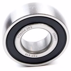 Deep groove ball bearing 1726204 2RS, 20x47x14mm, DIN 625 ISO 15, high-speed radial bearing, low-friction, smooth-running, ideal for vehicle transmissions and industrial machinery PP010398 ball bearing radial bearing puller machine grease bearing deep groove ball bearing ball shaft sealing ring cover washer rubber steel cage housing tight loose din 625 table rolling bearing plain bearing clearance c3 c4 needle bearing needle roller and cage