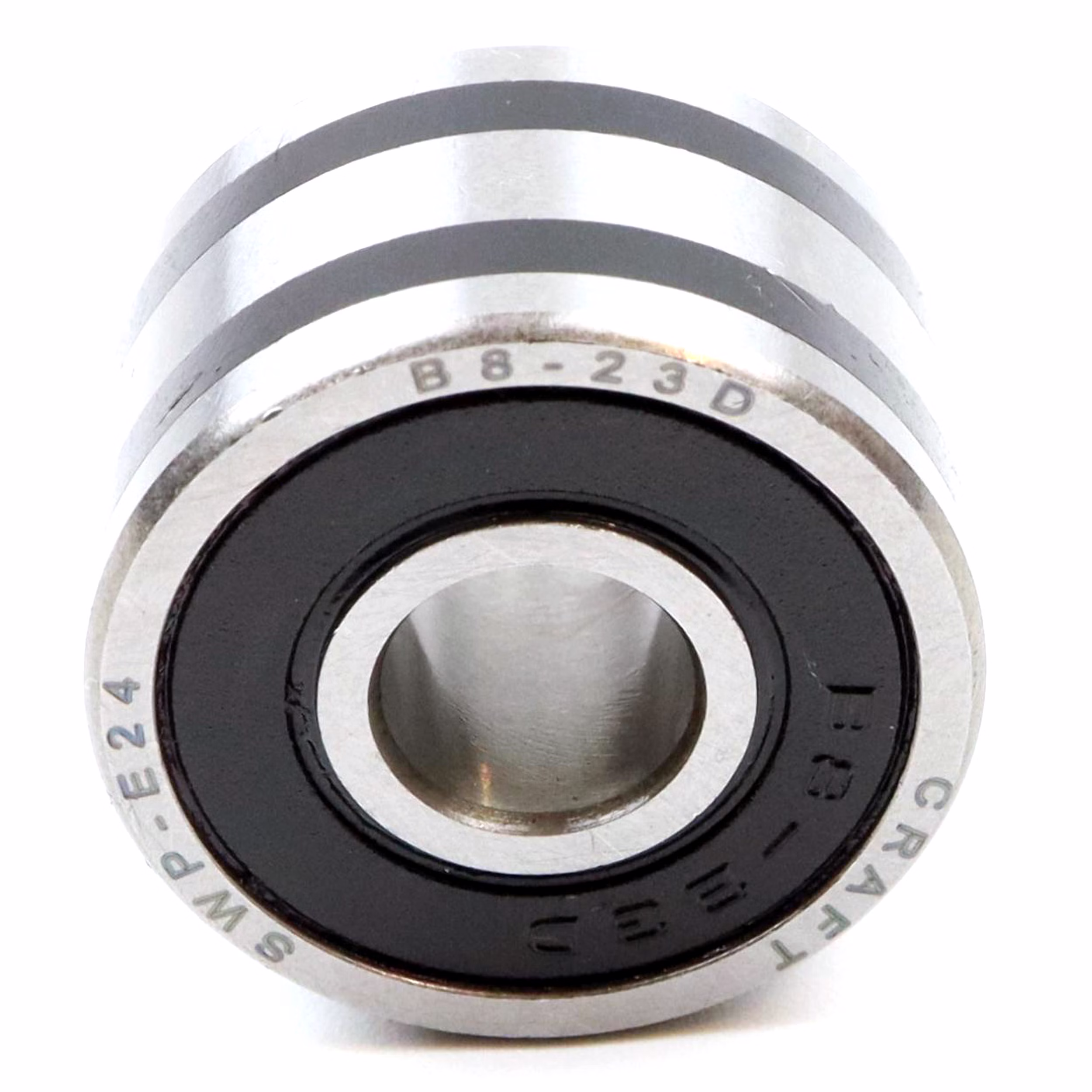 Cuscinetto a sfere a gola profonda B8-23D c3, 8x23x14mm, DIN 625 ISO 15, cuscinetto radiale ad alta velocità, a basso attrito, scorrevole, ideale per trasmissioni di veicoli e macchinari industriali PP010401 cuscinetto a sfere cuscinetto radiale macchina estrattore cuscinetto a grasso cuscinetto a sfere albero a sfere anello di tenuta disco di copertura gabbia in acciaio gomma alloggiamento stretto sciolto din 625 tabella cuscinetto volvente cuscinetto a stris