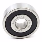 Deep groove ball bearing 6304/16 2RS, 16x52x15mm, DIN 625 ISO 15, high-speed radial bearing, low-friction, smooth-running, ideal for vehicle transmissions and industrial machinery PP010402 ball bearing radial bearing puller machine grease bearing deep groove ball bearing ball shaft sealing ring cover washer rubber steel cage housing tight loose din 625 table rolling bearing plain bearing clearance c3 c4 needle bearing needle roller and cage