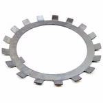 Rondella di bloccaggio MB22 110x154x1,8mm, DIN 5406, fissaggio del dado dell'albero antivibrante, rondella in acciaio per dado di bloccaggio DIN 981 KM, ideale per riduttori e macchine automobilistiche PP180017 Scoprite la rondella di bloccaggio di Parts and Parts, progettata secondo la norma DIN 5406 per il fissaggio di dadi per alberi e controdadi come la norma DIN 981 KM. Questa robusta rondella garantisce una forte tenuta, impedisce l'allentamento dovuto alle