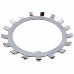 Rondella di bloccaggio MB20 100x142x1,8mm, DIN 5406, fissaggio del dado dell'albero antivibrante, rondella in acciaio per dado di bloccaggio DIN 981 KM, ideale per riduttori e macchine automobilistiche PP180019 Scoprite la rondella di bloccaggio di Parts and Parts, progettata secondo la norma DIN 5406 per il fissaggio di dadi per alberi e controdadi come la norma DIN 981 KM. Questa robusta rondella garantisce una forte tenuta, impedisce l'allentamento dovuto alle