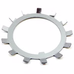 Rondella di bloccaggio MB10 50x47x1,25mm, DIN 5406, fissaggio del dado dell'albero antivibrante, rondella in acciaio per dado di bloccaggio DIN 981 KM, ideale per riduttori e macchine automobilistiche PP180024 Scoprite la rondella di bloccaggio di Parts and Parts, progettata secondo la norma DIN 5406 per il fissaggio di dadi per alberi e controdadi come la norma DIN 981 KM. Questa robusta rondella garantisce una forte tenuta, impedisce l'allentamento dovuto alle