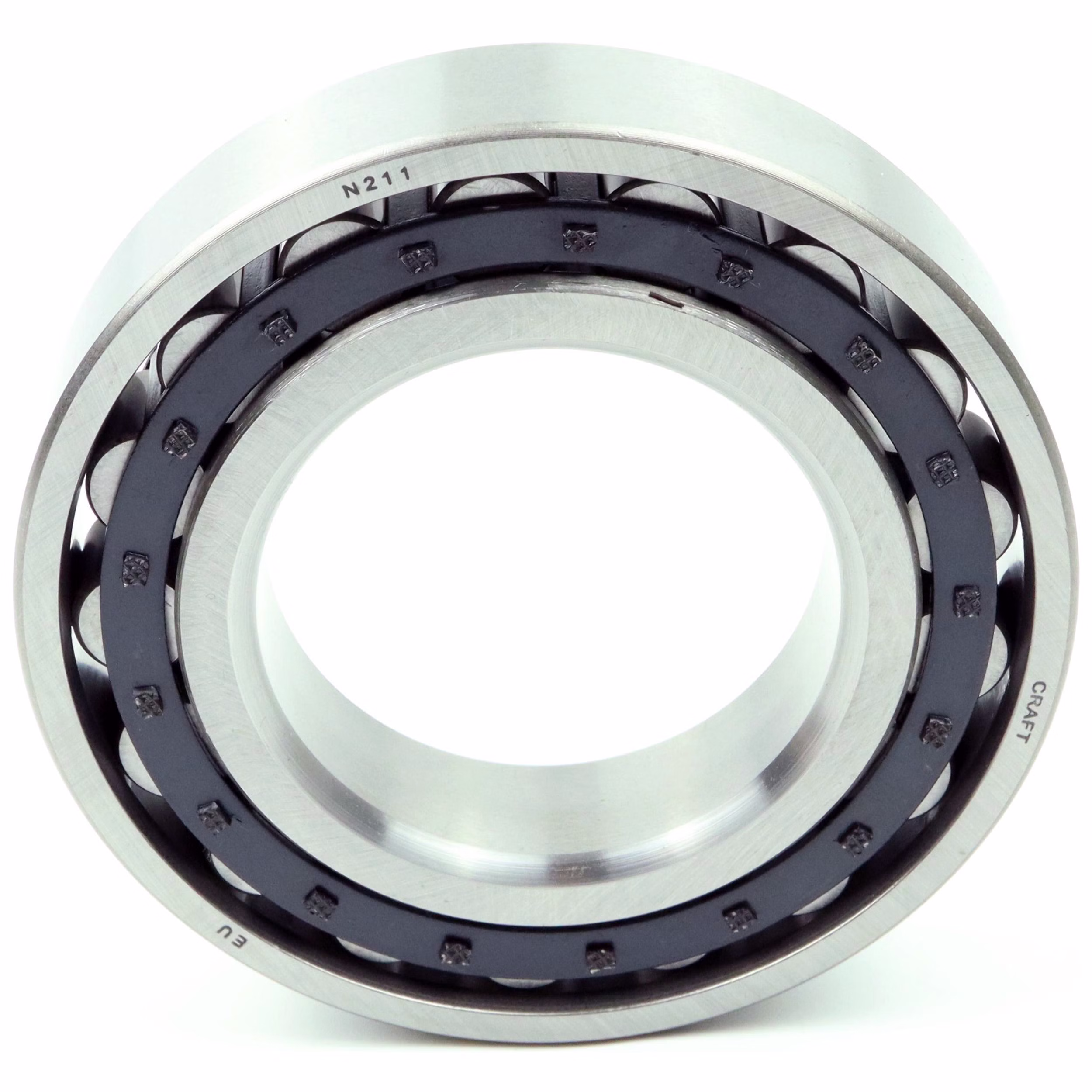 Rodamientos de rodillos cilíndricos N211-S 55x100x21, DIN 5412 ISO 616, Rodamientos de alta precisión, silenciosos y de alto rendimiento para aplicaciones de automoción, ingeniería mecánica y aplicaciones técnicas. PP030048 Comprar rodamientos de rodillos cilíndricos N211-S 55x100x21mm DIN 5412 ISO 616 online ✓ Gran selección ✓ Entrega rápida ✓ Buenos precios.