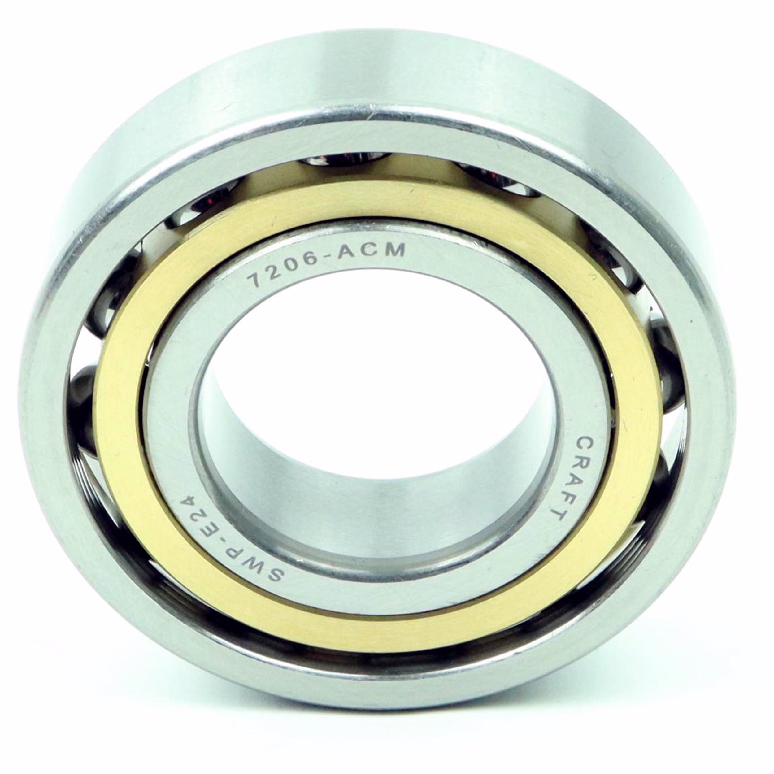 Cuscinetto a sfere a contatto obliquo 7206 ACM 30x62x16mm, DIN 628, a due corone, a basso attrito, sigillato per carichi radiali e assiali, ideale per applicazioni industriali e automotive PP100220 Scoprite il cuscinetto a sfere a contatto obliquo 3205 2RS di Parts and Parts, un cuscinetto a doppia fila ad alte prestazioni progettato per garantire una rotazione fluida e la massima durata. Ideale per macchine CNC, motori elettrici, pompe dell'acqua e