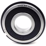 Deep groove ball bearing 6305 NR 2RS, 25x62x17mm, DIN 625 ISO 15, high-speed radial bearing, low-friction, smooth-running, ideal for vehicle transmissions and industrial machinery PP010407 ball bearing radial bearing puller machine grease bearing deep groove ball bearing ball shaft sealing ring cover washer rubber steel cage housing tight loose din 625 table rolling bearing plain bearing clearance c3 c4 needle bearing needle roller and cage