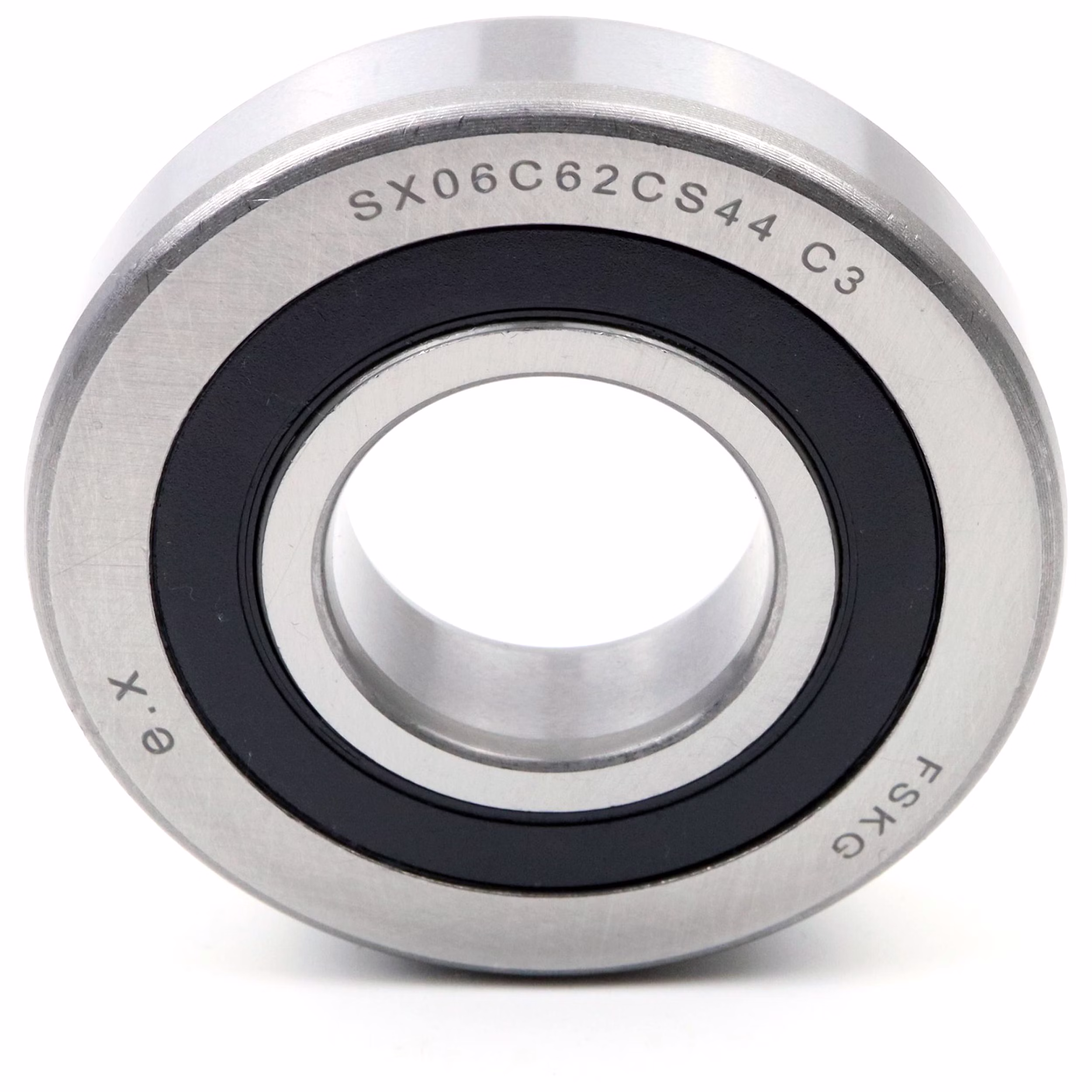 Rodamiento rígido a bolas SX06C62CS44 c3, 30x72x16mm, DIN 625 ISO 15, rodamiento radial de alta velocidad, baja fricción, funcionamiento suave, ideal para transmisiones de vehículos y maquinaria industrial. PP010417 rodamiento de bolas rodamiento radial extractor engrasador rodamiento rígido de bolas eje de bolas anillo obturador tapa disco caucho jaula de acero alojamiento apretado suelto din 625 tabla rodamiento cojinete de deslizamiento juego c3 c4 rodamiento de ag