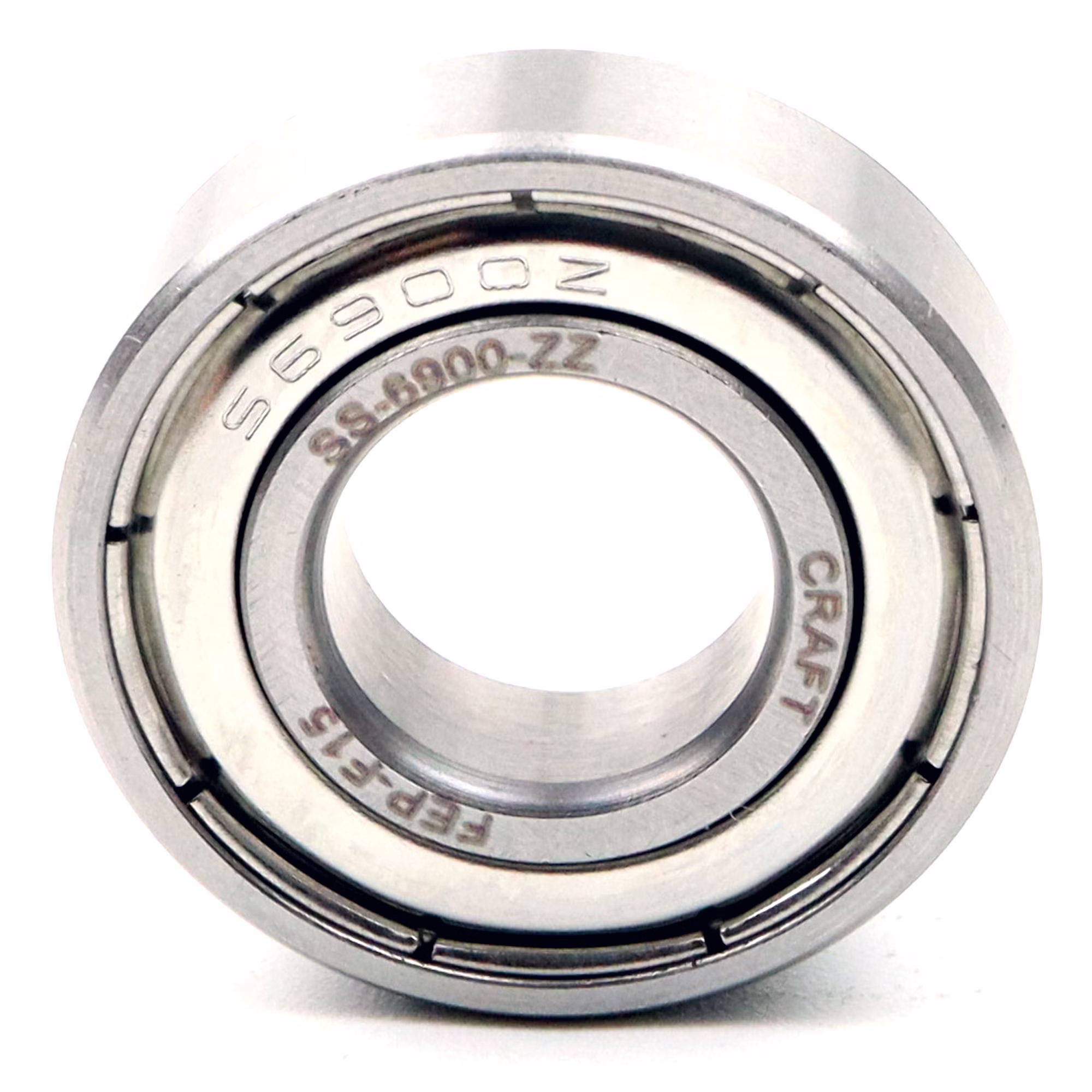 Rodamiento rígido a bolas SS-6900 ZZ 10x22x6mm, DIN 625 ISO 15, rodamiento radial de alta velocidad, baja fricción, marcha suave, de acero inoxidable de alta calidad PP010425 rodamiento de bolas rodamiento radial extractor engrasador rodamiento rígido de bolas eje de bolas anillo obturador tapa disco caucho jaula de acero alojamiento apretado suelto din 625 tabla rodamiento cojinete de deslizamiento juego c3 c4 rodamiento de ag
