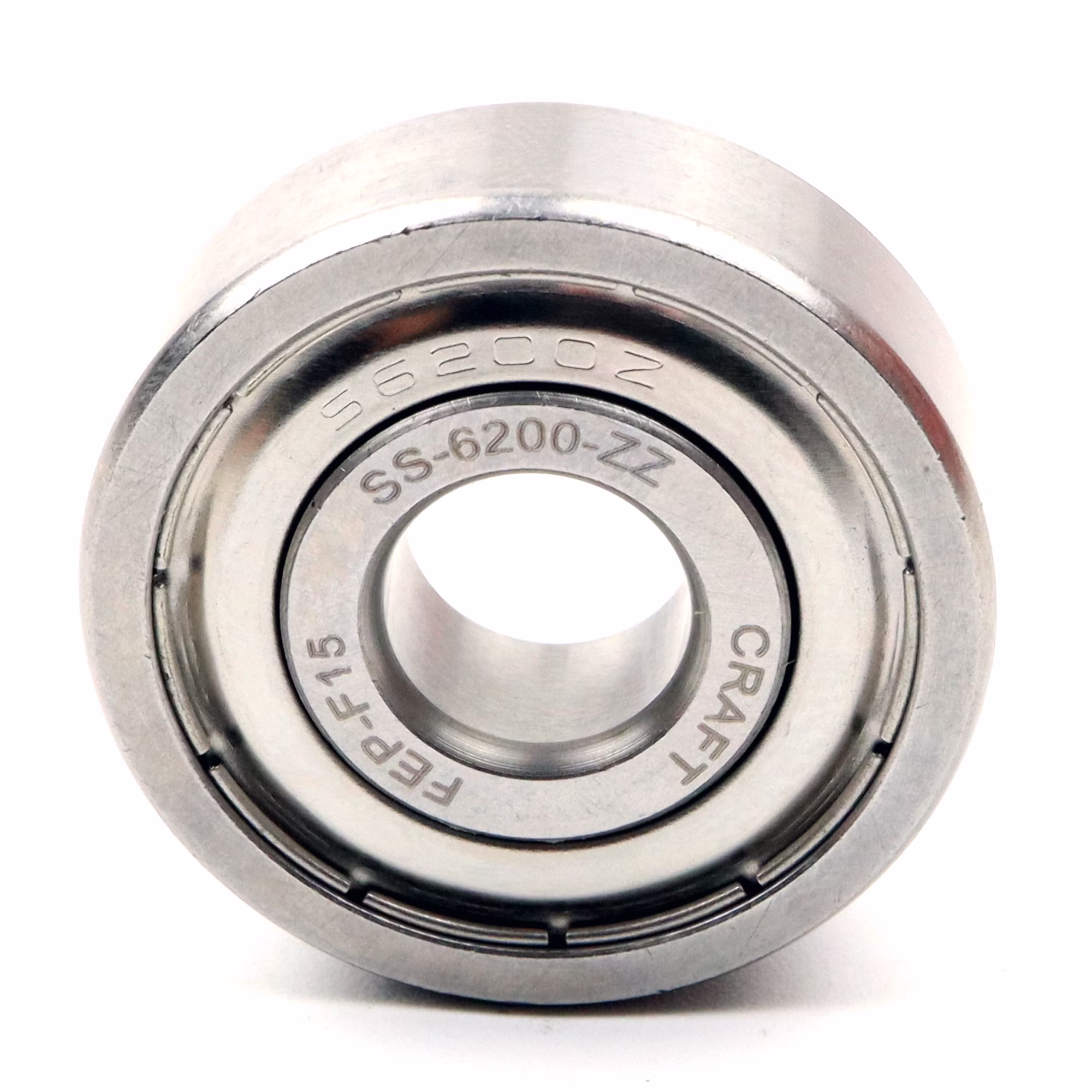 Cuscinetto a sfere a gola profonda SS-6200 ZZ 10x30x9mm, DIN 625 ISO 15, cuscinetto radiale ad alta velocità, a basso attrito, scorrevole, in acciaio inossidabile di alta qualità PP010429 cuscinetto a sfere cuscinetto radiale macchina estrattore cuscinetto a grasso cuscinetto a sfere albero a sfere anello di tenuta disco di copertura gabbia in acciaio gomma alloggiamento stretto sciolto din 625 tabella cuscinetto volvente cuscinetto a stris