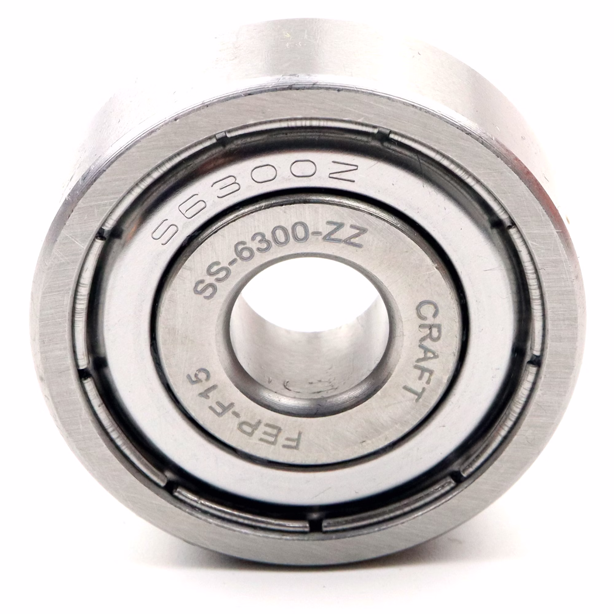 Cuscinetto a sfere a gola profonda SS-6300 ZZ 10x35x11mm, DIN 625 ISO 15, cuscinetto radiale ad alta velocità, a basso attrito, scorrevole, in acciaio inossidabile di alta qualità PP010431 cuscinetto a sfere cuscinetto radiale macchina estrattore cuscinetto a grasso cuscinetto a sfere albero a sfere anello di tenuta disco di copertura gabbia in acciaio gomma alloggiamento stretto sciolto din 625 tabella cuscinetto volvente cuscinetto a stris