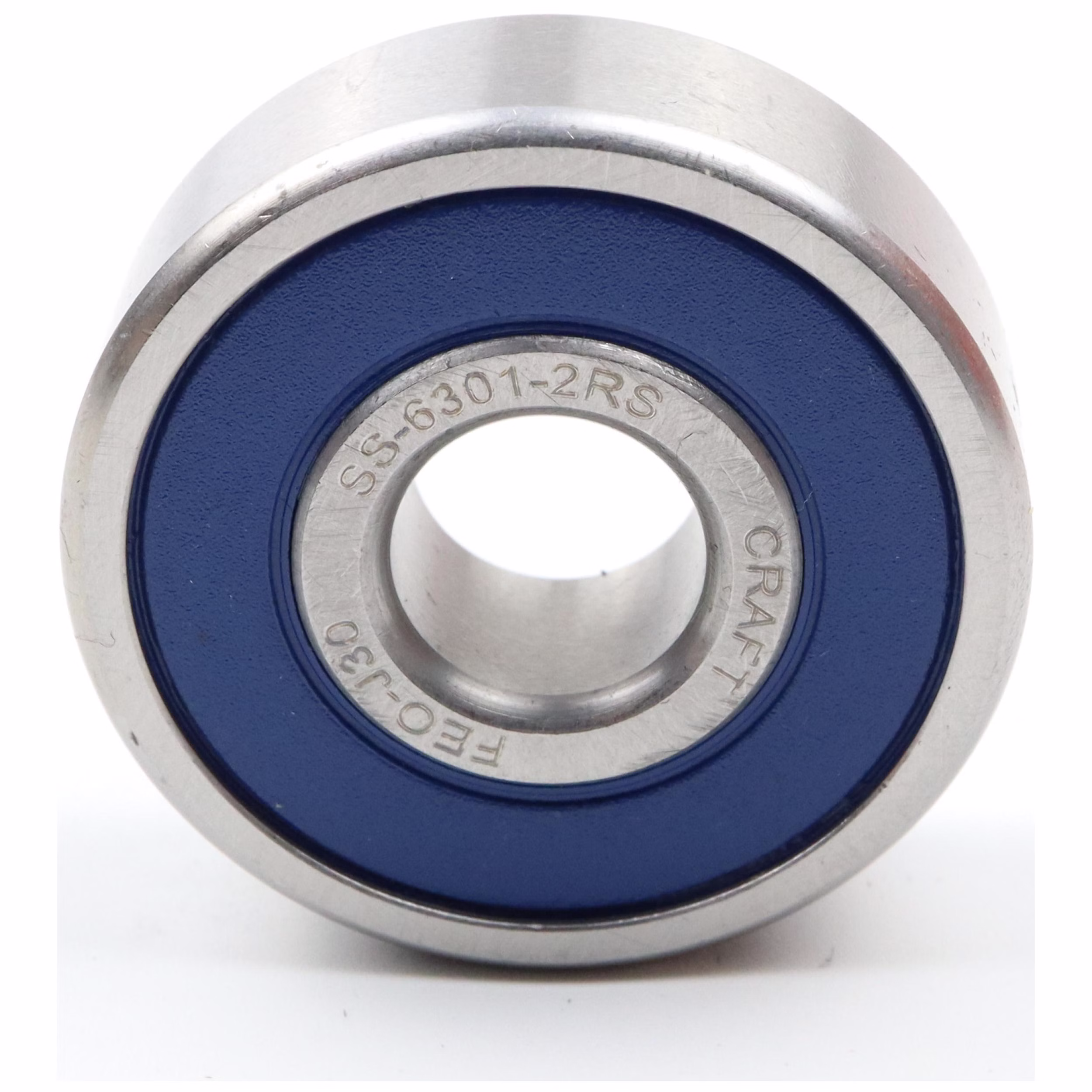 Cuscinetto a sfere a gola profonda SS-6301 2RS 12x37x12mm, DIN 625 ISO 15, cuscinetto radiale ad alta velocità, a basso attrito, scorrevole, in acciaio inossidabile di alta qualità PP010440 cuscinetto a sfere cuscinetto radiale macchina estrattore cuscinetto a grasso cuscinetto a sfere albero a sfere anello di tenuta disco di copertura gabbia in acciaio gomma alloggiamento stretto sciolto din 625 tabella cuscinetto volvente cuscinetto a stris