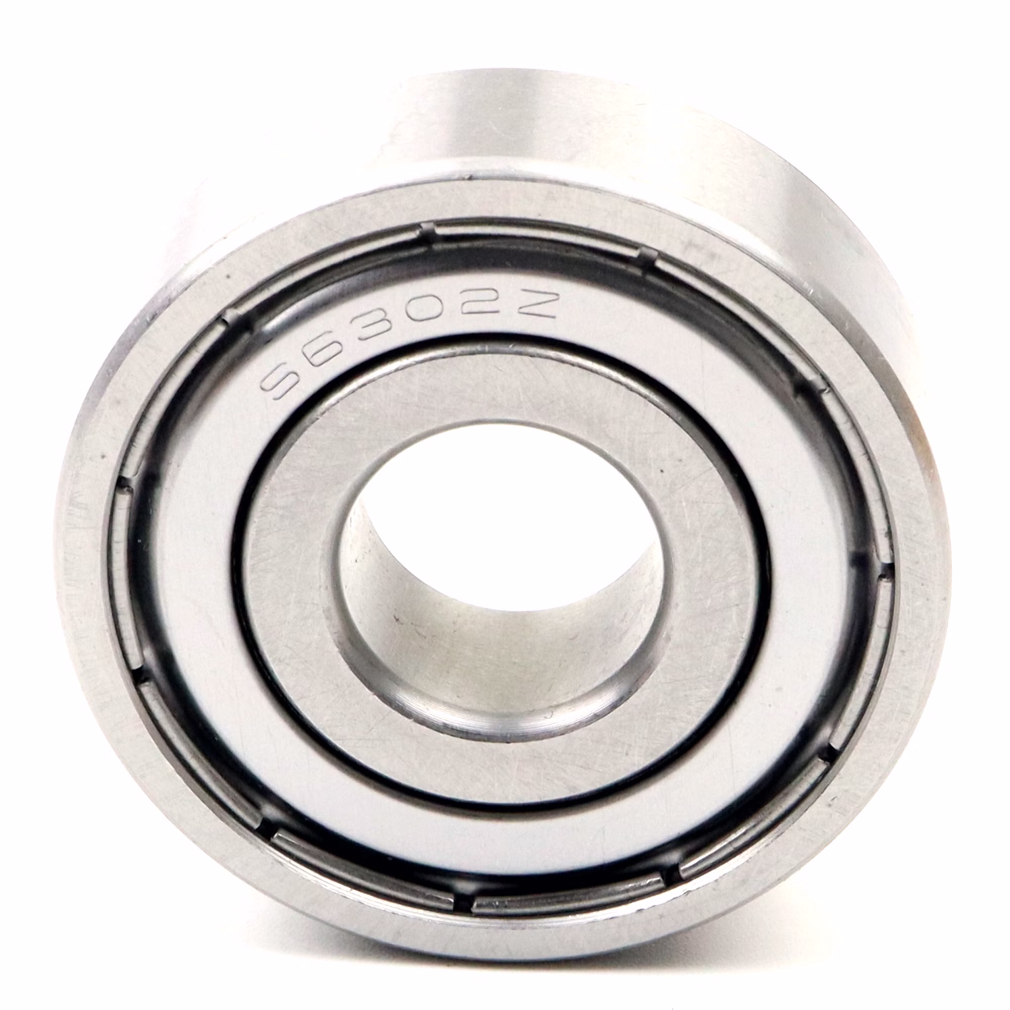 Cuscinetto a sfere a gola profonda SS-6302 ZZ 15x42x13mm, DIN 625 ISO 15, cuscinetto radiale ad alta velocità, a basso attrito, scorrevole, in acciaio inossidabile di alta qualità PP010450 cuscinetto a sfere cuscinetto radiale macchina estrattore cuscinetto a grasso cuscinetto a sfere albero a sfere anello di tenuta disco di copertura gabbia in acciaio gomma alloggiamento stretto sciolto din 625 tabella cuscinetto volvente cuscinetto a stris