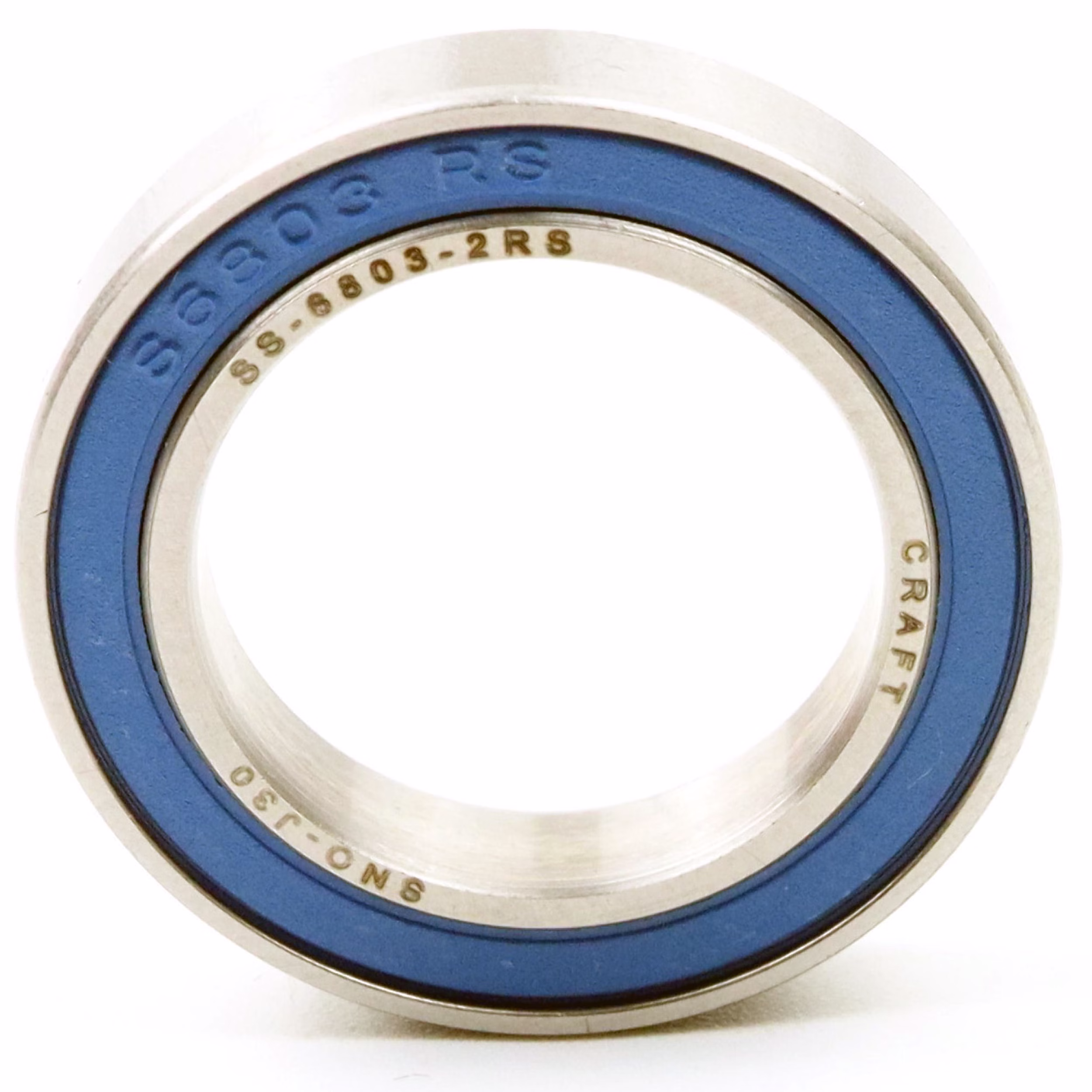 Cuscinetto a sfere a gola profonda SS-6803 2RS 17x26x5mm, DIN 625 ISO 15, cuscinetto radiale ad alta velocità, a basso attrito, scorrevole, in acciaio inossidabile di alta qualità PP010451 cuscinetto a sfere cuscinetto radiale macchina estrattore cuscinetto a grasso cuscinetto a sfere albero a sfere anello di tenuta disco di copertura gabbia in acciaio gomma alloggiamento stretto sciolto din 625 tabella cuscinetto volvente cuscinetto a stris