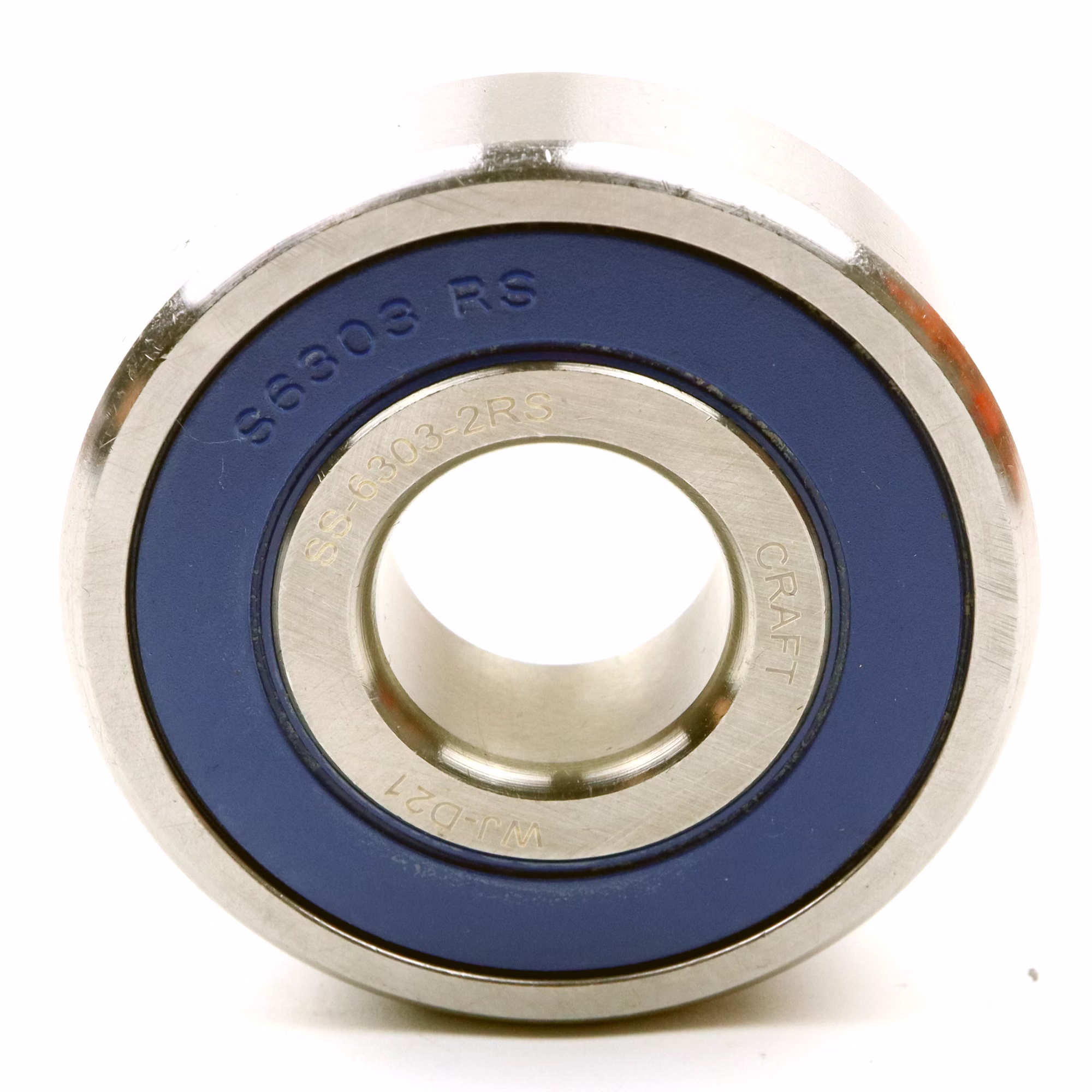 Rodamiento rígido a bolas SS-6303 2RS 17x47x14mm, DIN 625 ISO 15, rodamiento radial de alta velocidad, baja fricción, marcha suave, de acero inoxidable de alta calidad PP010459 rodamiento de bolas rodamiento radial extractor engrasador rodamiento rígido de bolas eje de bolas anillo obturador tapa disco caucho jaula de acero alojamiento apretado suelto din 625 tabla rodamiento cojinete de deslizamiento juego c3 c4 rodamiento de ag