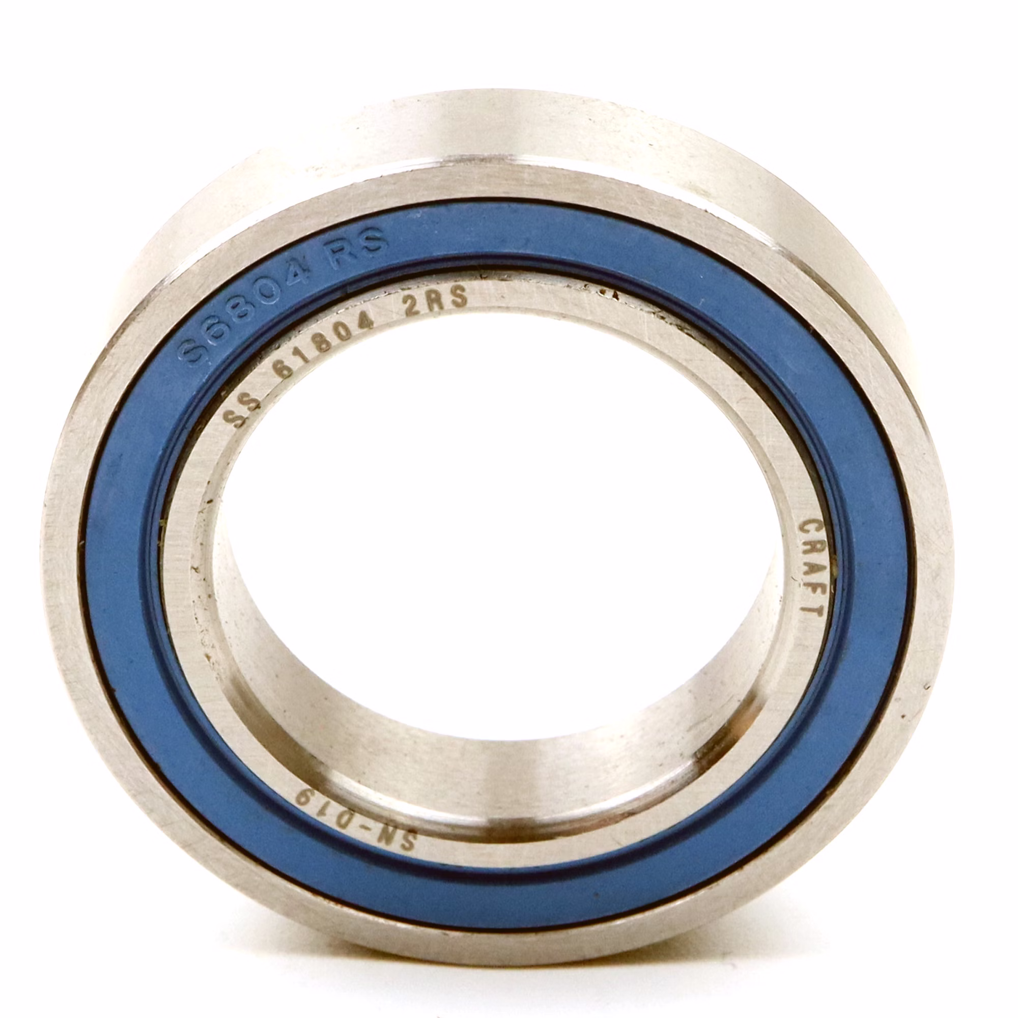 Cuscinetto a sfere a gola profonda SS-61804 2RS 20x32x7mm, DIN 625 ISO 15, cuscinetto radiale ad alta velocità, a basso attrito, scorrevole, in acciaio inossidabile di alta qualità PP010460 cuscinetto a sfere cuscinetto radiale macchina estrattore cuscinetto a grasso cuscinetto a sfere albero a sfere anello di tenuta disco di copertura gabbia in acciaio gomma alloggiamento stretto sciolto din 625 tabella cuscinetto volvente cuscinetto a stris