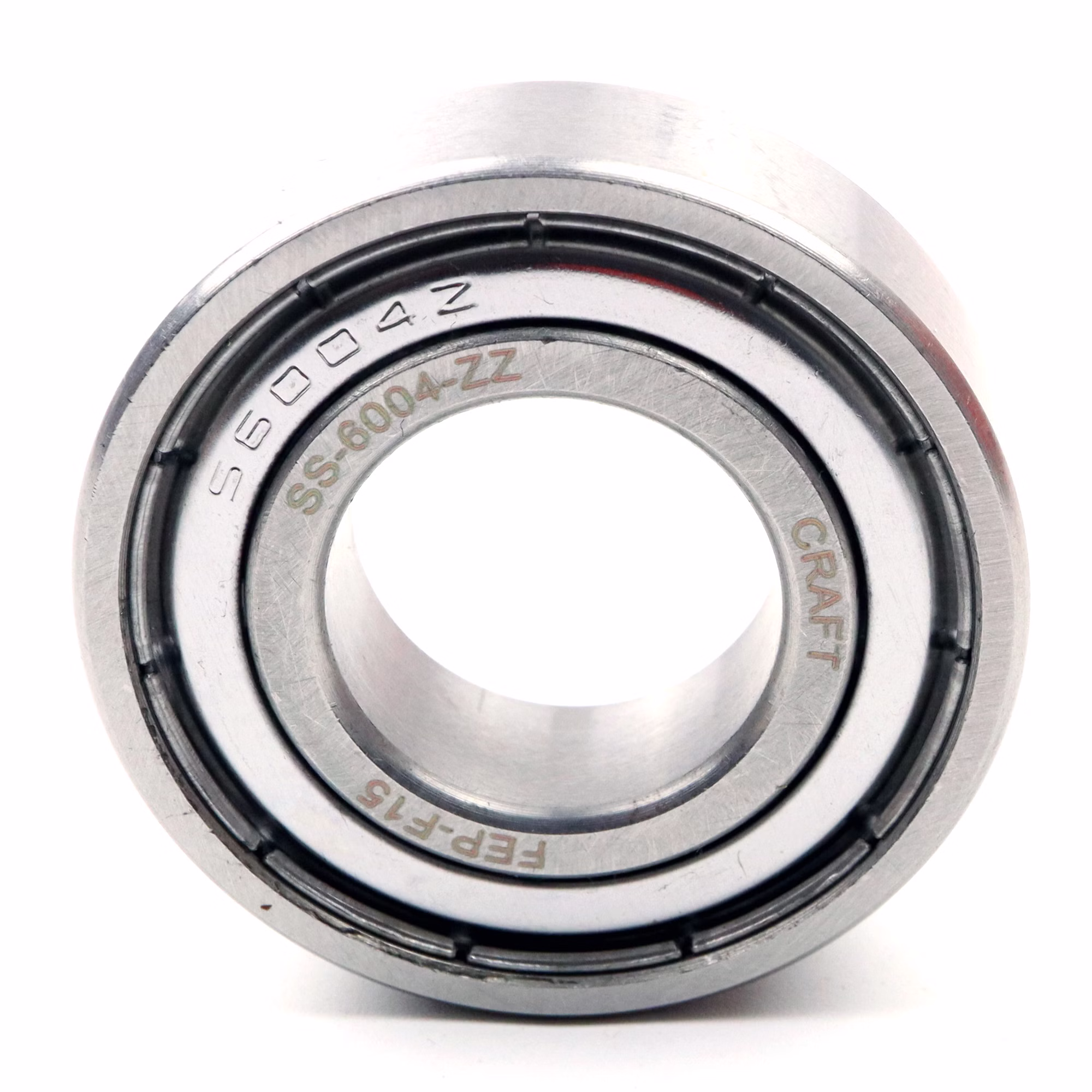 Rodamiento rígido a bolas SS-6004 ZZ 20x42x12mm, DIN 625 ISO 15, rodamiento radial de alta velocidad, baja fricción, marcha suave, de acero inoxidable de alta calidad PP010466 rodamiento de bolas rodamiento radial extractor engrasador rodamiento rígido de bolas eje de bolas anillo obturador tapa disco caucho jaula de acero alojamiento apretado suelto din 625 tabla rodamiento cojinete de deslizamiento juego c3 c4 rodamiento de ag