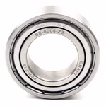Deep groove ball bearing SS-6005 ZZ 25x47x12mm, DIN 625 ISO 15, high-speed radial bearing, low-friction, smooth-running, made of high-quality stainless steel PP010472 ball bearing radial bearing puller machine grease bearing deep groove ball bearing ball shaft sealing ring cover washer rubber steel cage housing tight loose din 625 table rolling bearing plain bearing clearance c3 c4 needle bearing needle roller and cage