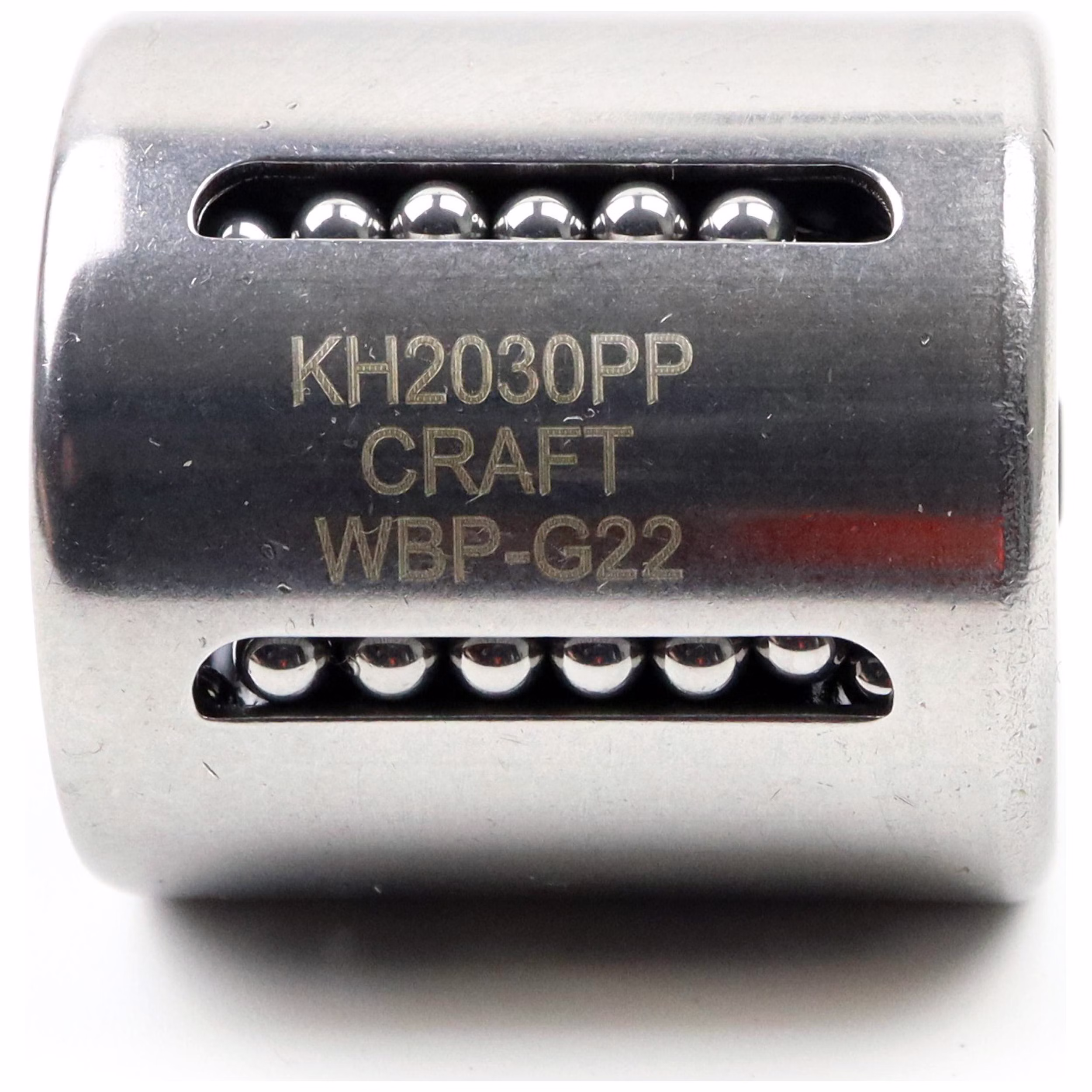Rodamiento lineal a bolas KH2030 PP 20x28x30 mm - Rodamiento lineal de alta precisión, gran resistencia y baja fricción para máquinas y automatización PP320002 Rodamientos lineales a bolas KH2030 PP 20x28x30 mm: alta precisión, baja fricción, duraderos y resistentes. Ideales para ingeniería mecánica, automatización, impresoras 3D y aplicaciones industriales.