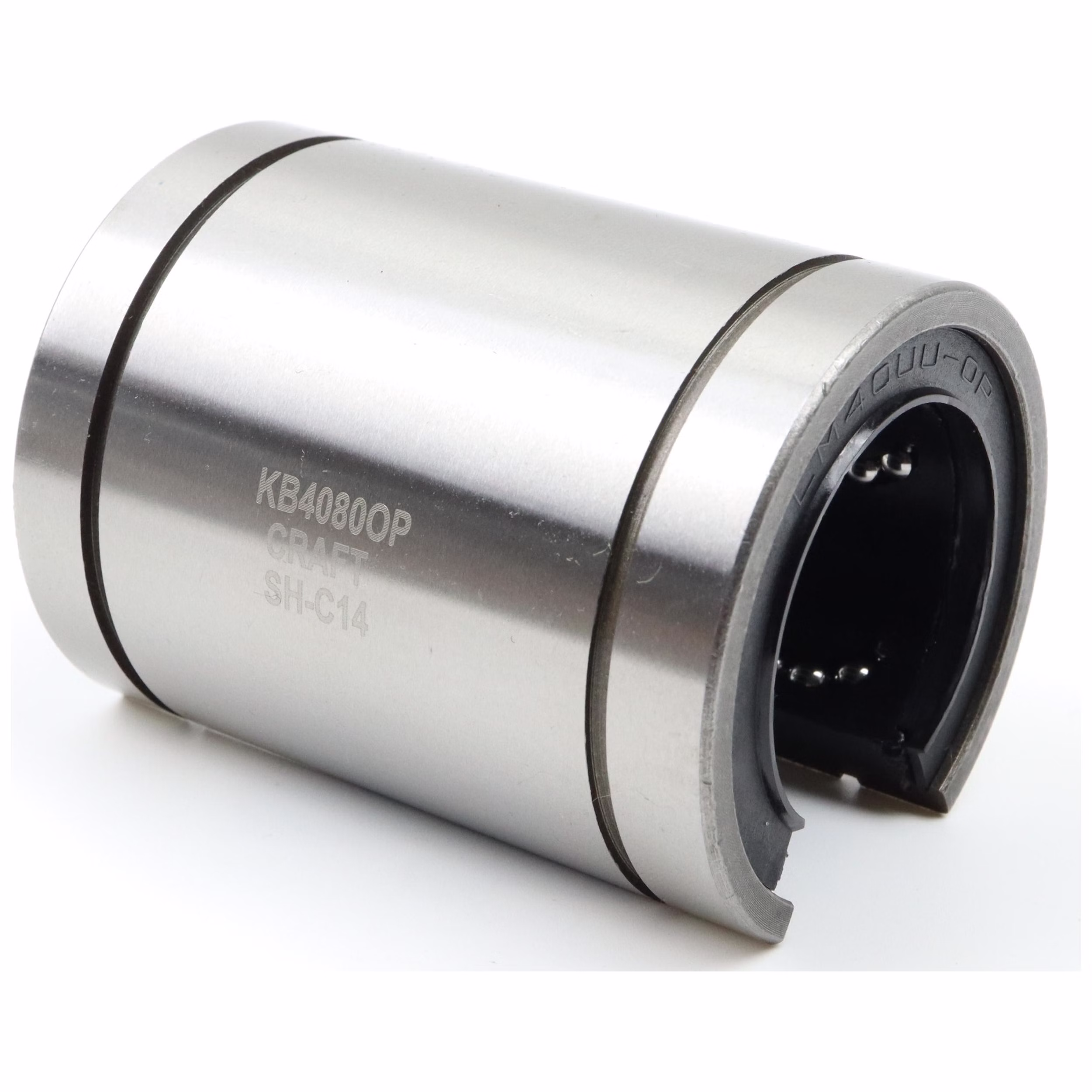 Rodamiento lineal a bolas KB4080 OP 40x62x80 mm - Rodamiento lineal de alta precisión, gran resistencia y baja fricción para máquinas y automatización PP320031 Rodamientos lineales a bolas KB4080 OP 40x62x80 mm: alta precisión, baja fricción, duraderos y resistentes. Ideales para ingeniería mecánica, automatización, impresoras 3D y aplicaciones industriales.