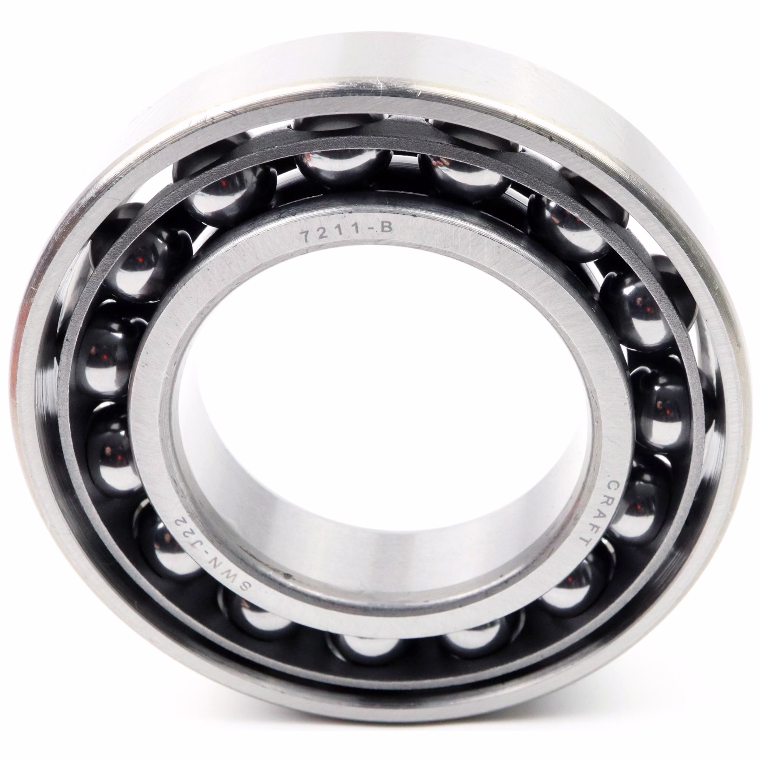 Rodamiento de bolas de contacto angular 7211 B 55x100x21mm, DIN 628, doble hilera, baja fricción, rodamiento sellado para cargas radiales y axiales, ideal para aplicaciones industriales y de automoción. PP100241 Descubra el rodamiento de bolas de contacto angular 3205 2RS de Parts and Parts, un rodamiento de doble hilera de alto rendimiento diseñado para una rotación suave y máxima durabilidad. Ideal para máquinas CNC, motores eléctricos, bombas de agua y más, ofr