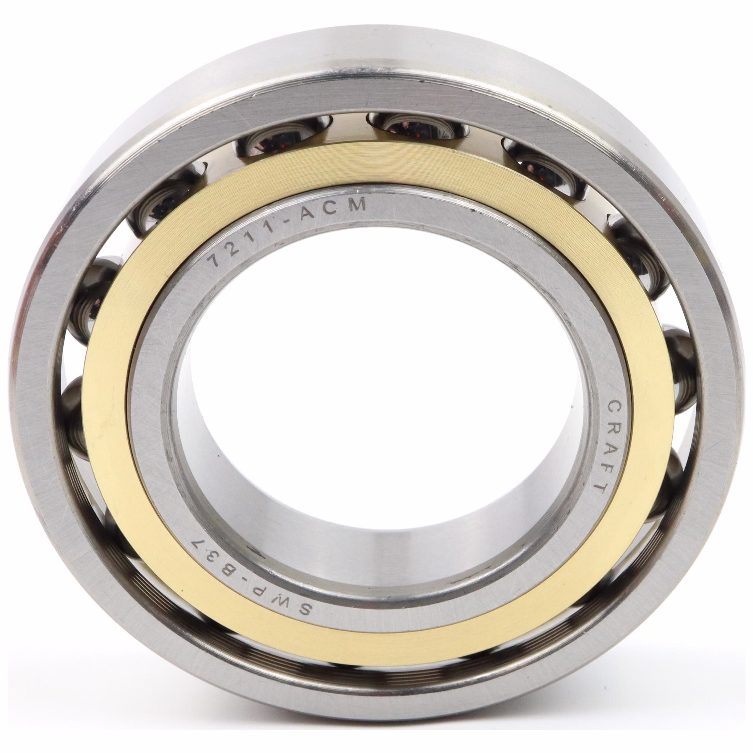 Rodamiento de bolas de contacto angular 7211 ACM 55x100x21mm, DIN 628, doble hilera, baja fricción, rodamiento sellado para cargas radiales y axiales, ideal para aplicaciones industriales y de automoción. PP100243 Descubra el rodamiento de bolas de contacto angular 3205 2RS de Parts and Parts, un rodamiento de doble hilera de alto rendimiento diseñado para una rotación suave y máxima durabilidad. Ideal para máquinas CNC, motores eléctricos, bombas de agua y más, ofr