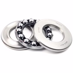 Cuscinetto a sfere reggispinta 51312 60 x 110 x 35mm, DIN 711, elevata capacità di carico assiale, montaggio semplice, cuscinetto reggispinta scanalato, struttura in acciaio resistente, utilizzato in alberi e dispositivi meccanici PP170053 Scoprite il cuscinetto assiale a sfere a gola profonda di Parts and Parts, progettato per carichi assiali elevati e funzionamento a bassa rumorosità. Questo cuscinetto resistente è conforme alla norma DIN 711 e offre una struttura robusta e scorrevole per