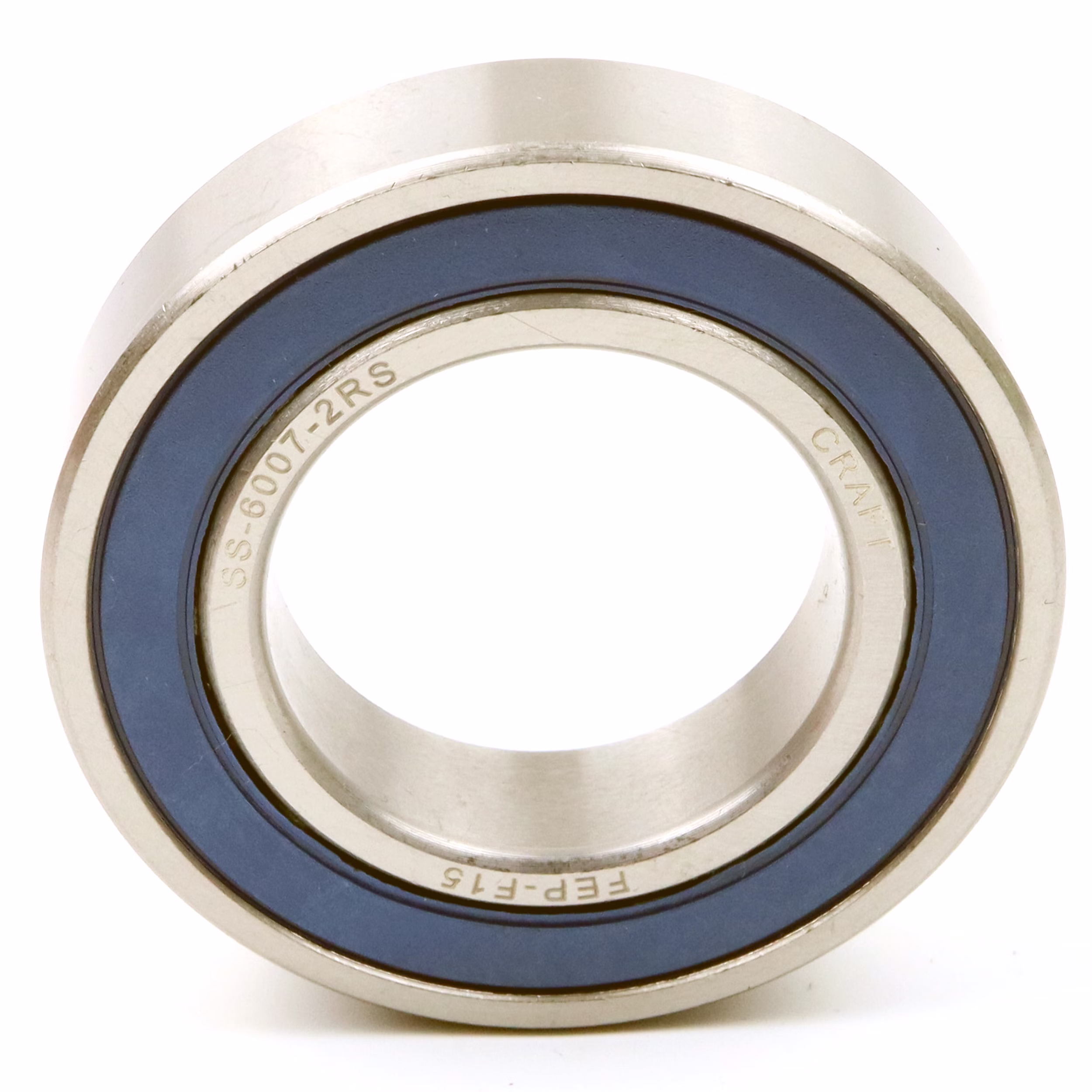 Cuscinetto a sfere a gola profonda Su piccola scala 6007 Due RS 35 x 62 x 14mm, DIN 625 ISO 15, cuscinetto radiale ad alta velocità, a basso attrito, scorrevole, in acciaio inossidabile di alta qualità PP010493 cuscinetto a sfere cuscinetto radiale macchina estrattore cuscinetto a grasso cuscinetto a sfere albero a sfere anello di tenuta disco di copertura gabbia in acciaio gomma alloggiamento stretto sciolto din 625 tabella cuscinetto volvente cuscinetto a stris